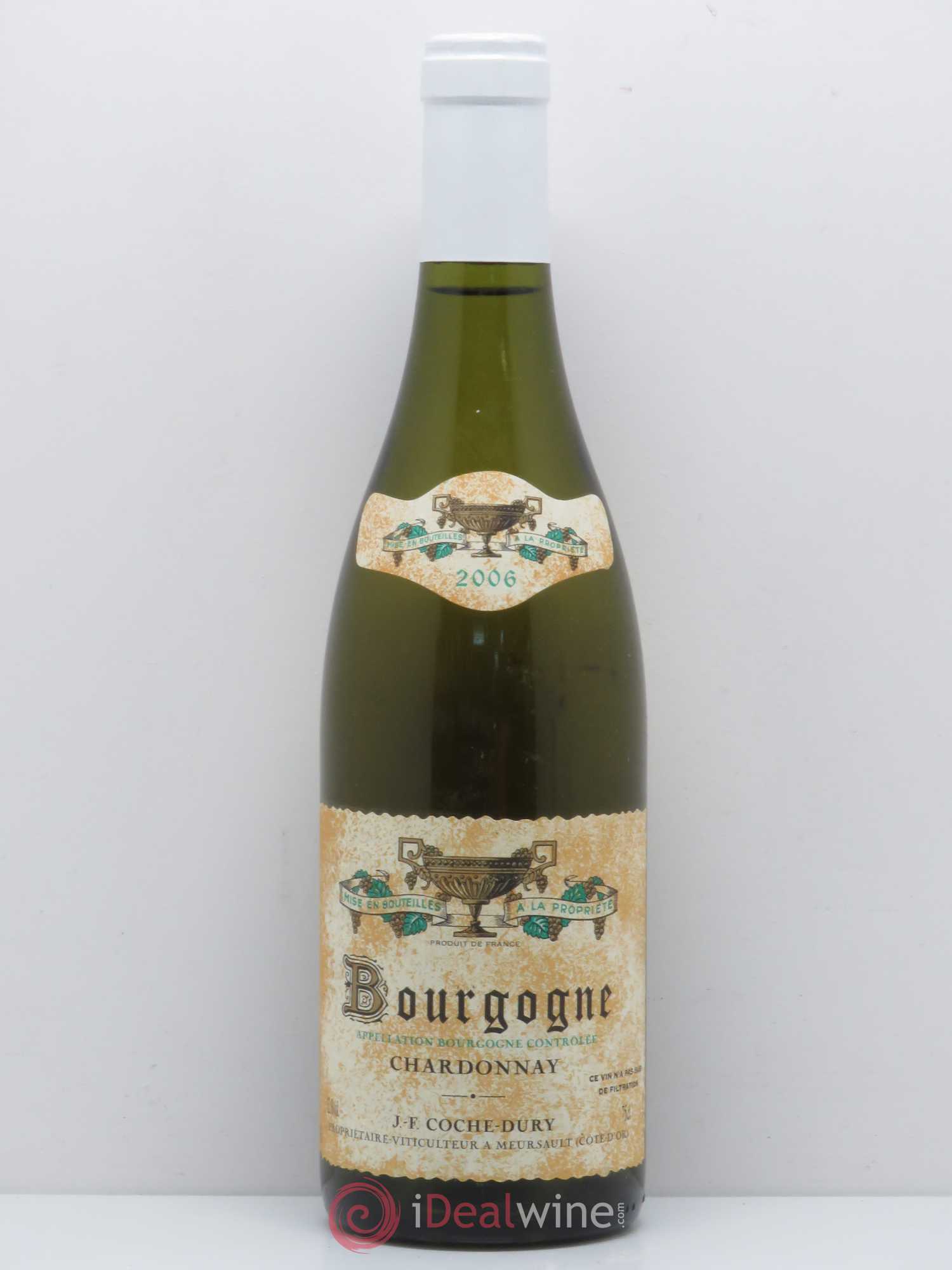 Bourgogne Coche Dury (Domaine) Chardonnay 2006 - Lot de 1 bouteille - 0