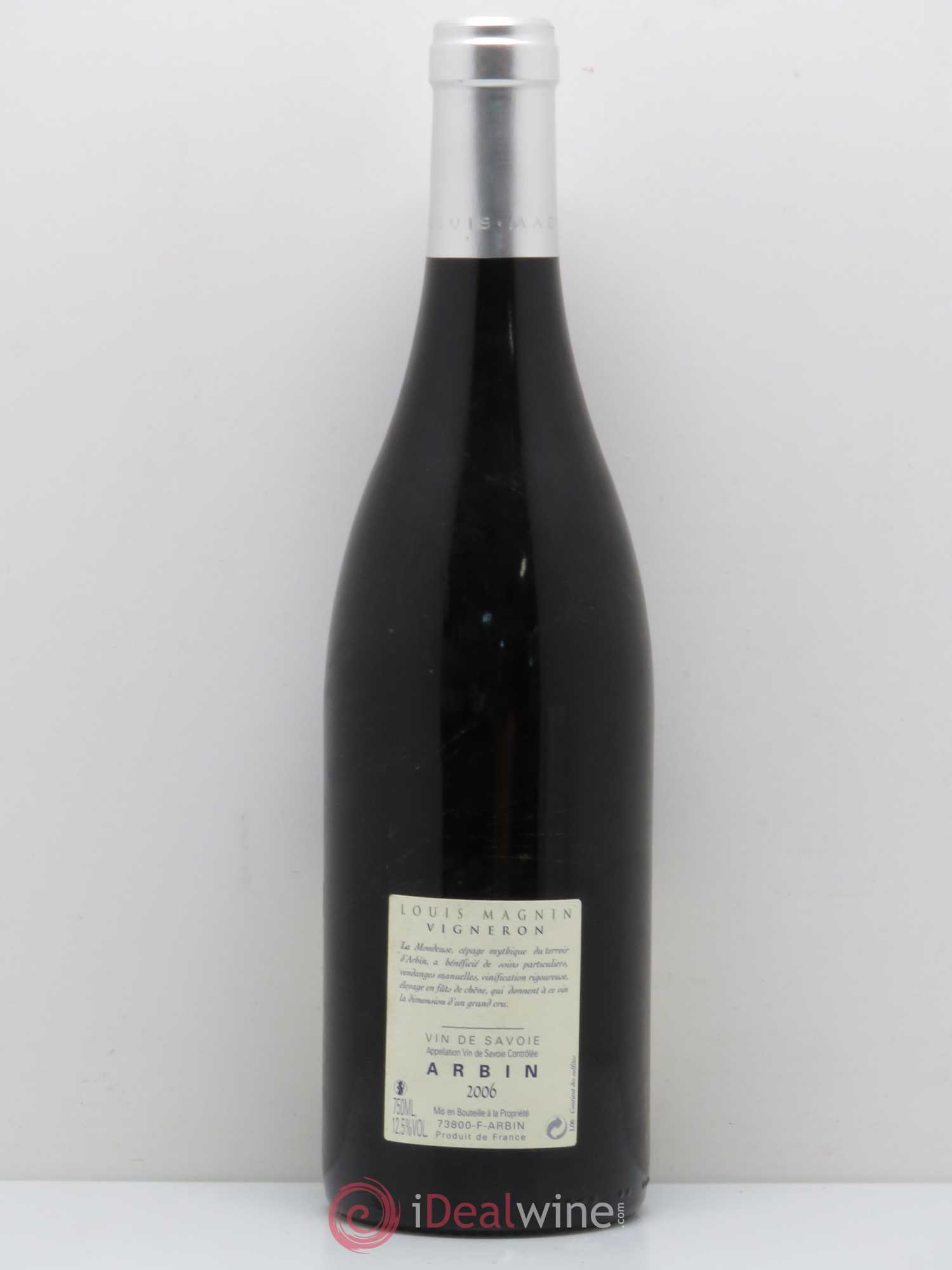 Vin de Savoie Arbin La Brova Louis Magnin 2006 - Lot de 1 bouteille - 1