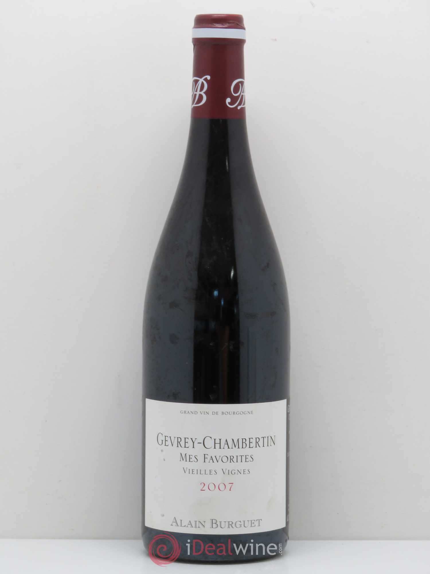 Gevrey-Chambertin Mes Favorites Vieilles vignes Domaine Alain Burguet (sans prix de réserve) 2007 - Posten von 1 Flasche - 0
