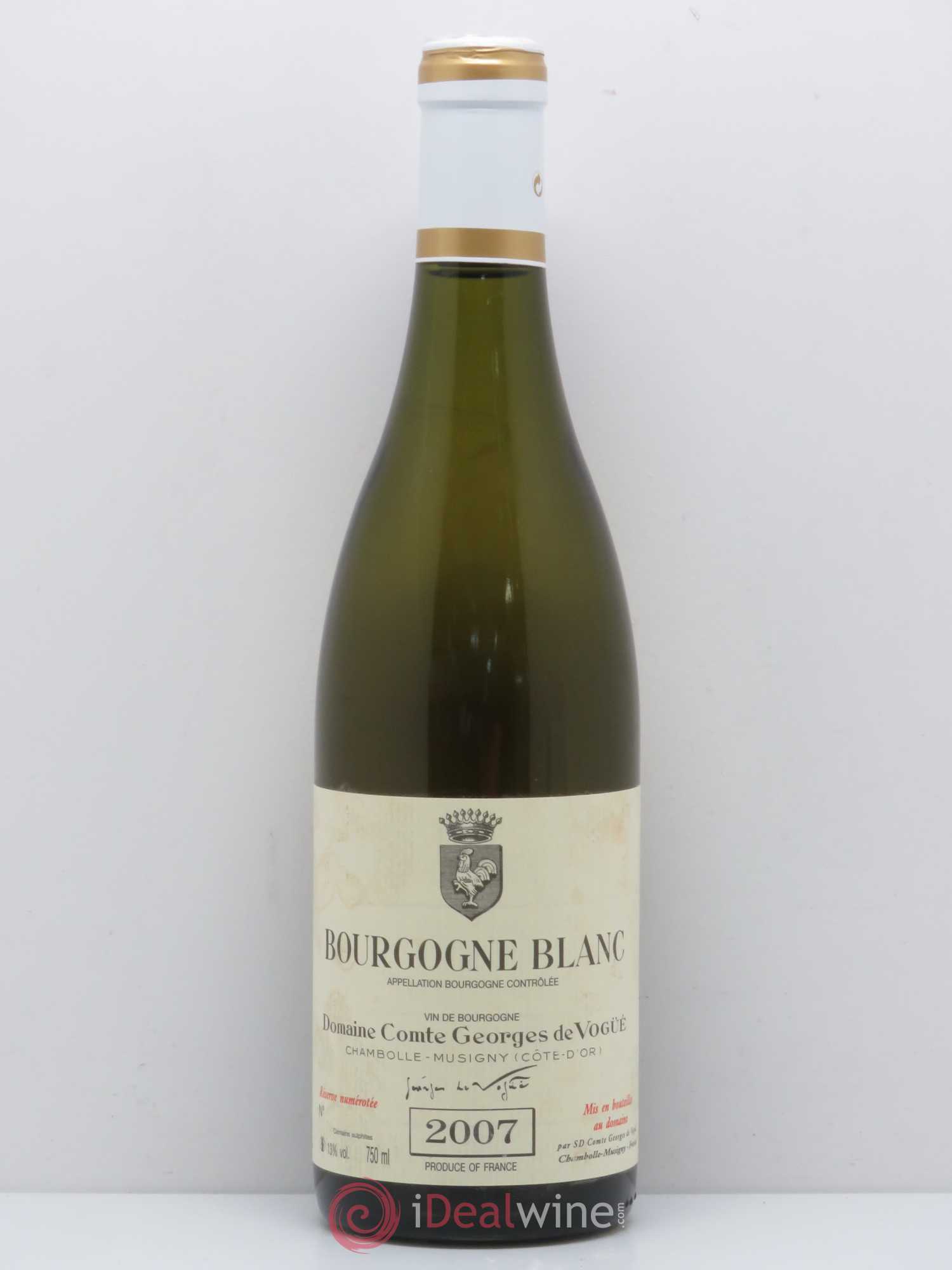 Bourgogne Domaine Comte Georges de Vogüe 2007 - Posten von 1 Flasche - 0