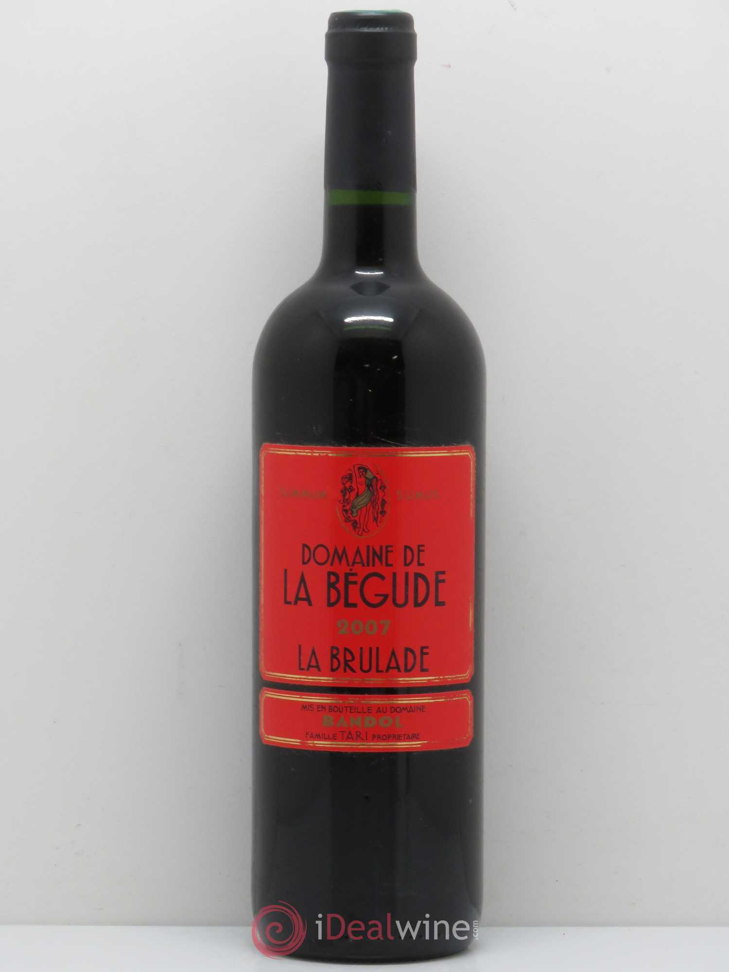 Bandol La Brûlade La Bégude 2007 - Lot de 1 bouteille - 0