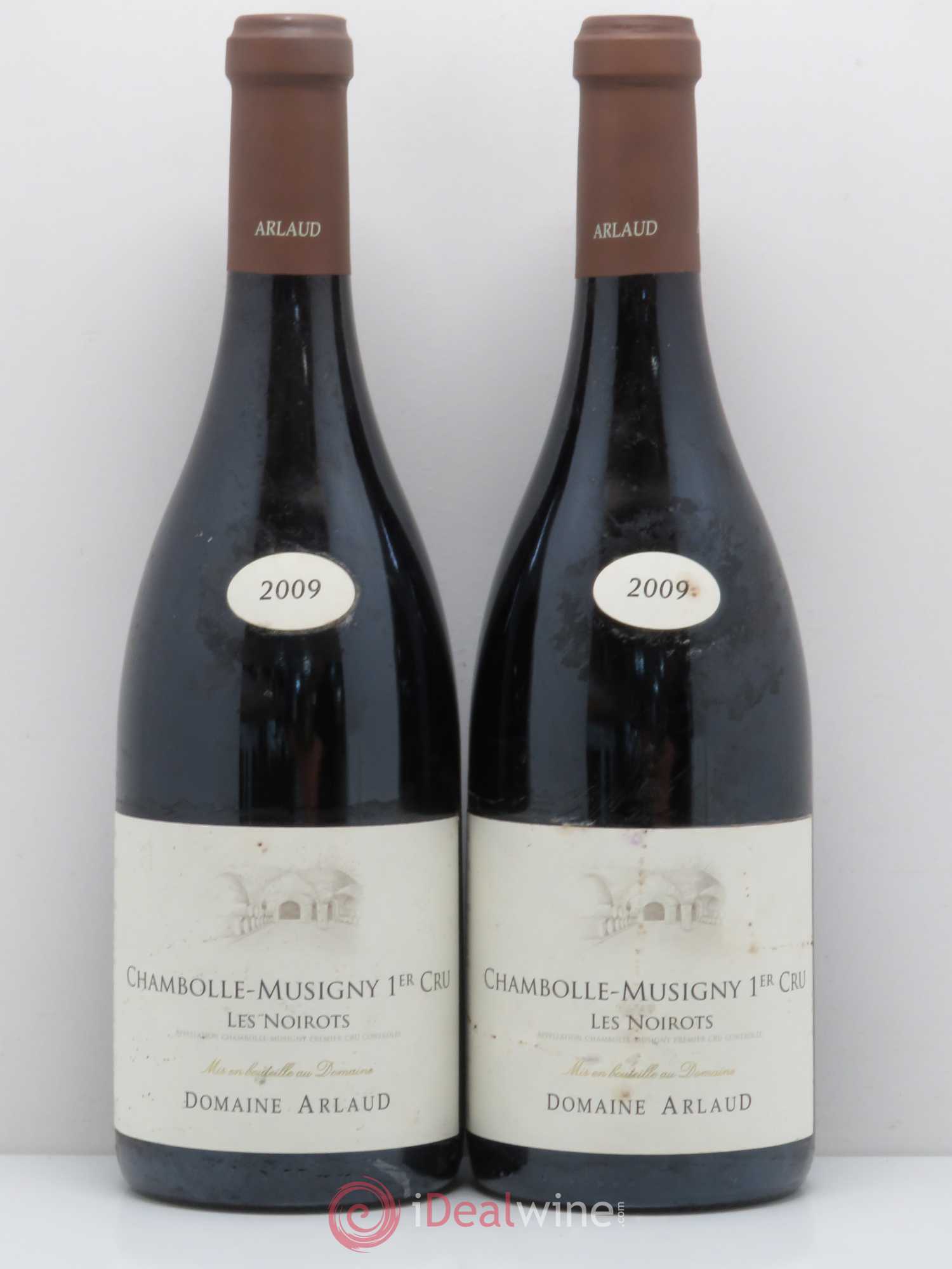 Chambolle-Musigny 1er Cru Les Noirots Domaine Arlaud 2009 - Posten von 2 Flaschen - 0