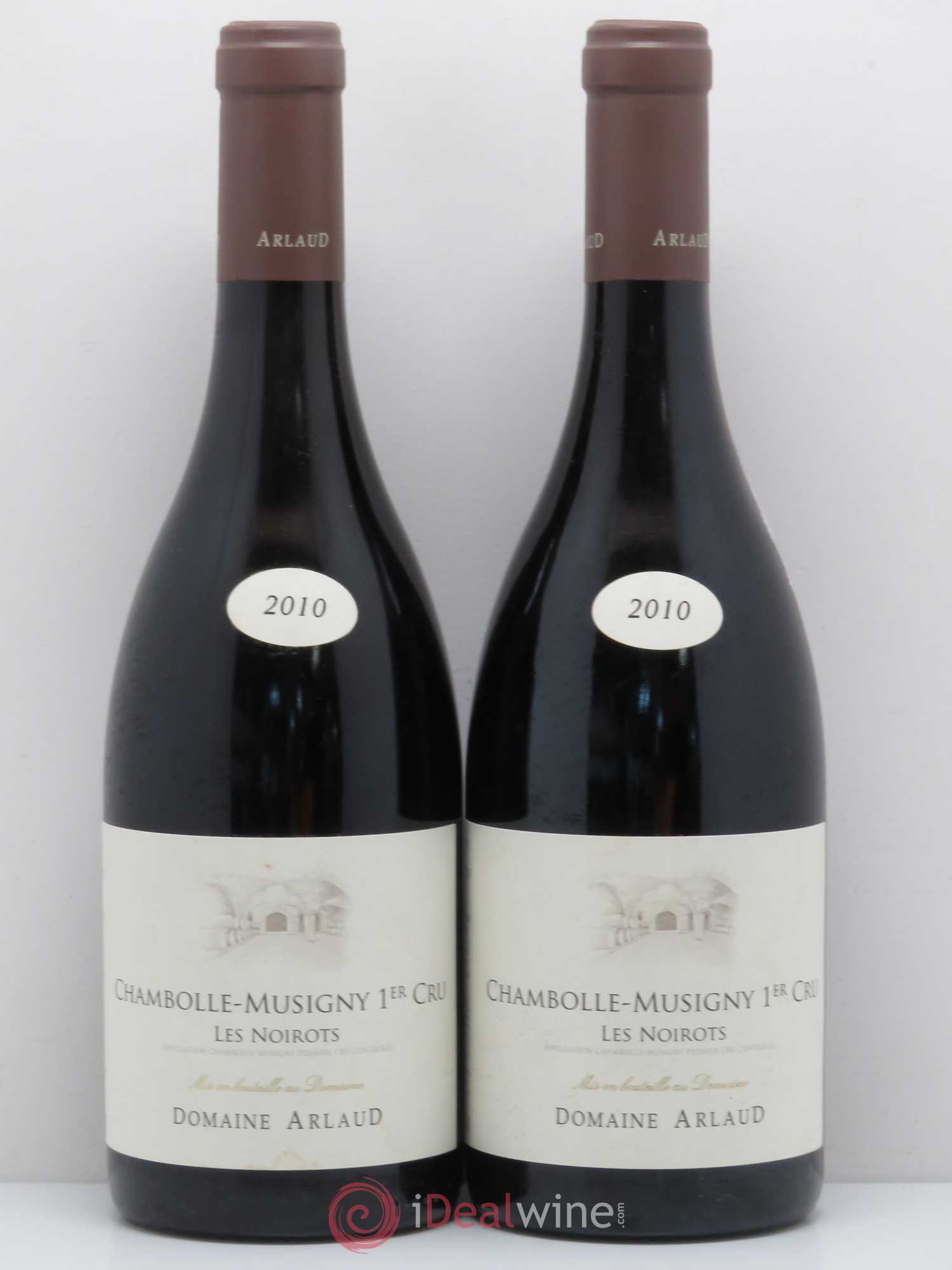 Chambolle-Musigny 1er Cru Les Noirots Domaine Arlaud 2010 - Posten von 2 Flaschen - 0