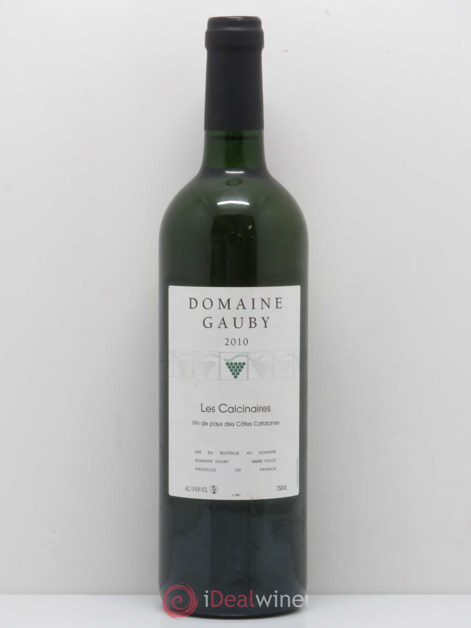 Côtes Catalanes Les Calcinaires Gauby (Domaine) 2010 - Lot de 1 bouteille - 0