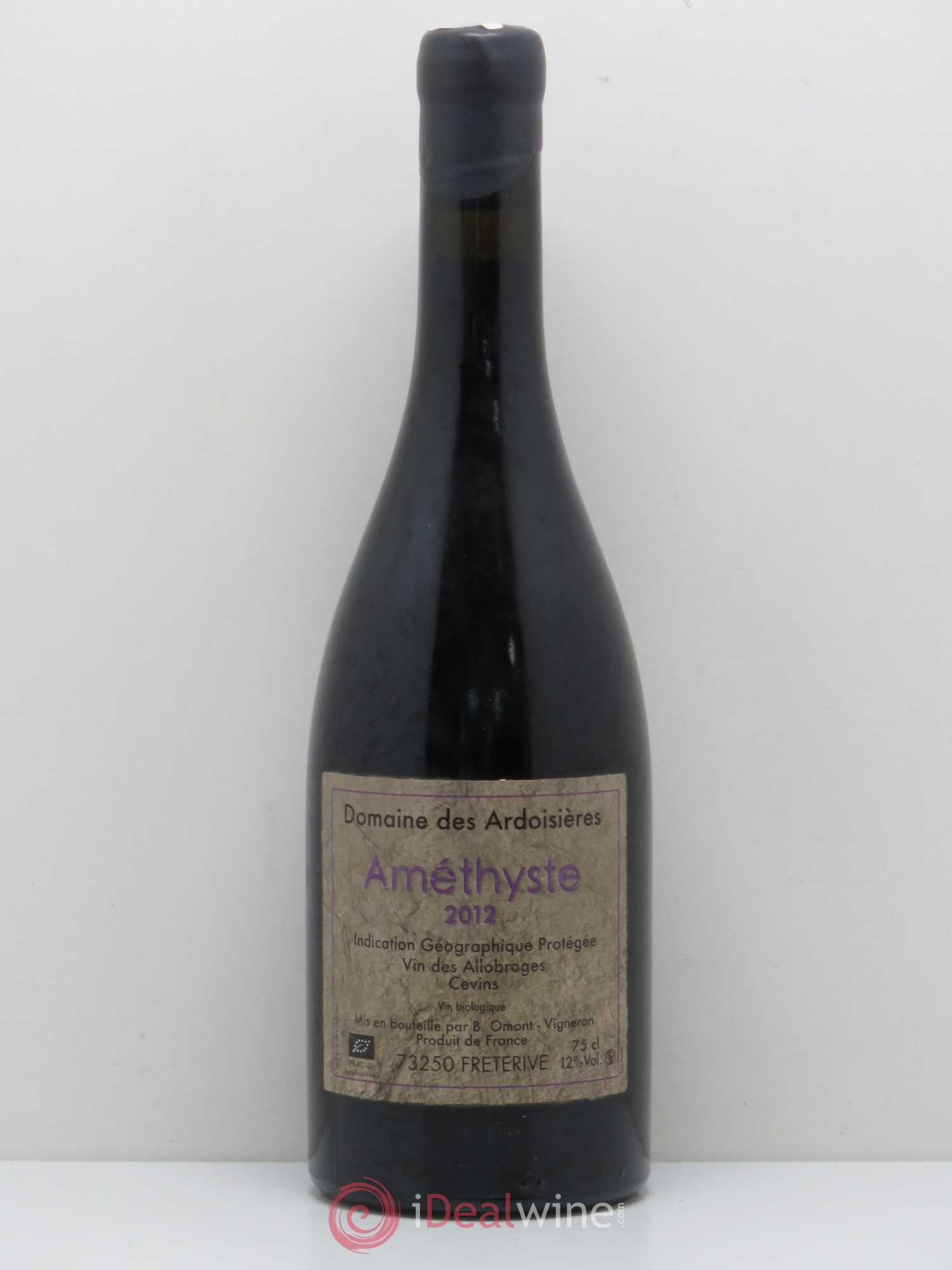 Vin des Allobroges Cevins Améthyste Ardoisières (Domaine des) 2012 - Lot de 1 bouteille - 0