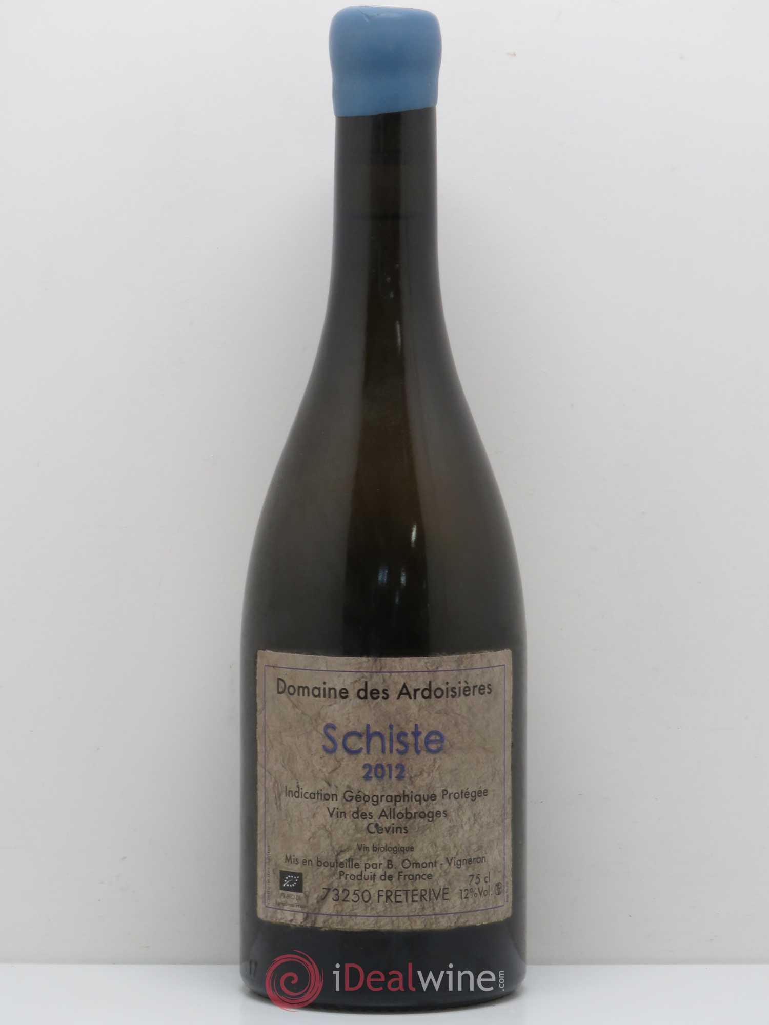Vin des Allobroges Cevins Schiste Ardoisières (Domaine des) 2012 - Lot de 1 bouteille - 0