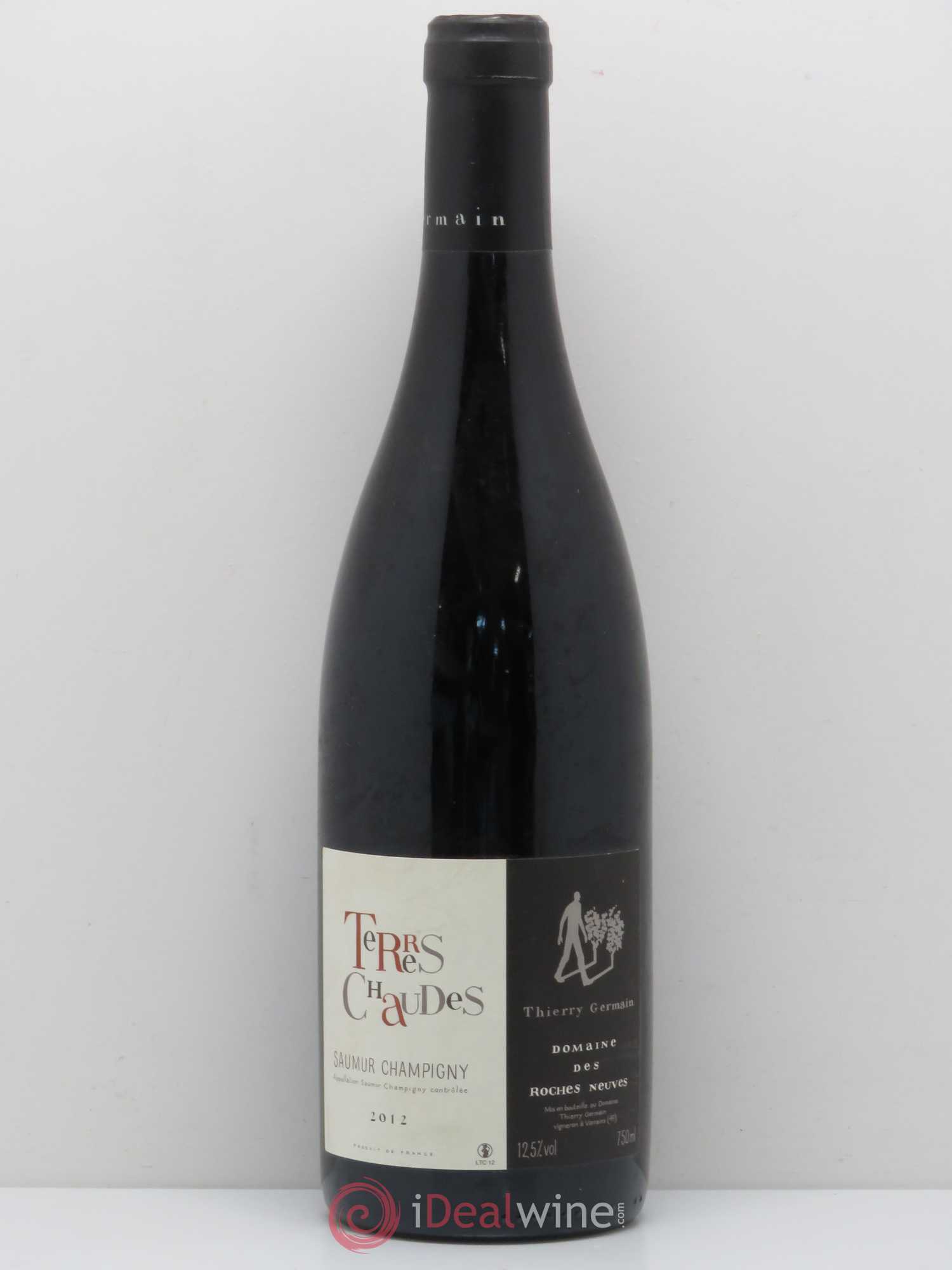 Saumur-Champigny Terres Chaudes Domaine des Roches Neuves - Thierry Germain 2012 - Lot de 1 bouteille - 0