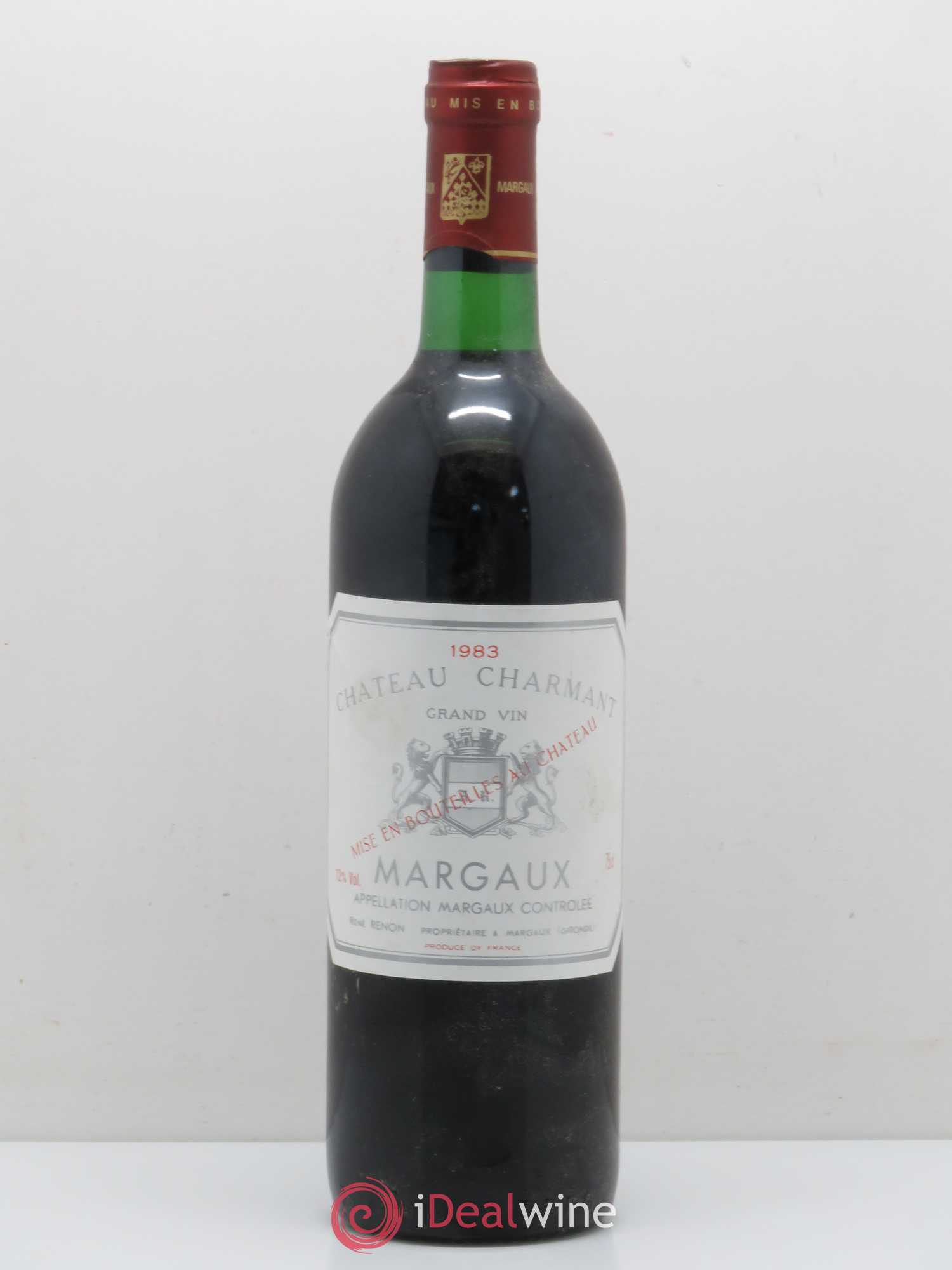 Bordeaux Château Charmant Margaux 1983 - Posten von 1 Flasche - 0