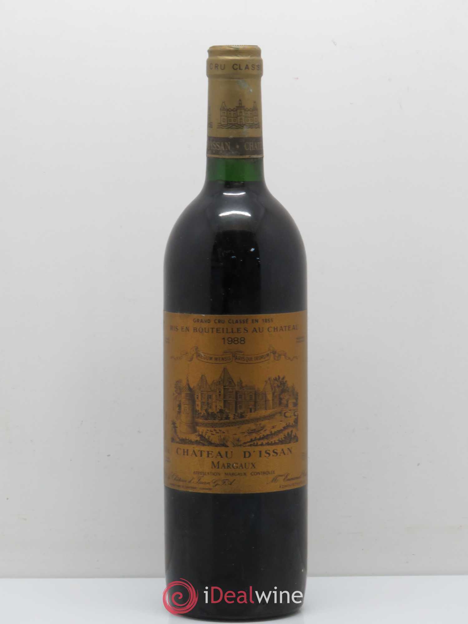 Château d'Issan 3ème Grand Cru Classé 1988 - Lot de 1 bouteille - 0