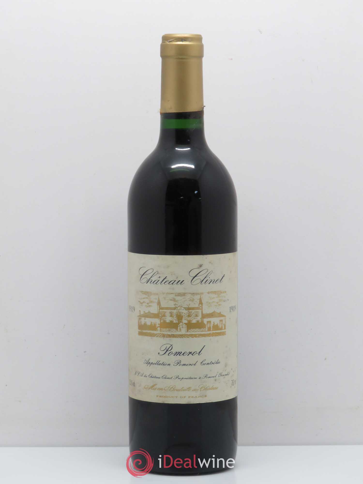 Château Clinet 1989 - Lot de 1 bouteille - 0
