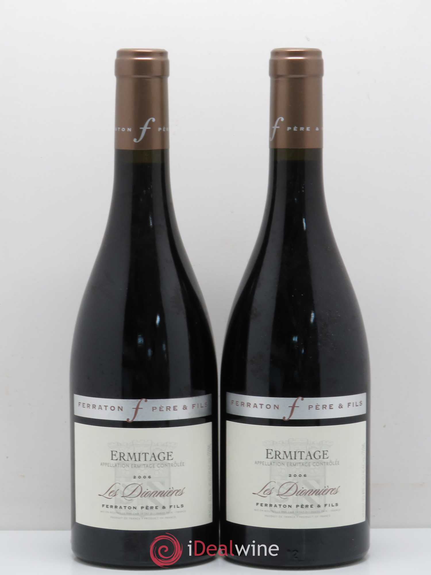 Hermitage Ferraton Pere & Fils Les Dionnieres 2006 - Posten von 2 Flaschen - 0