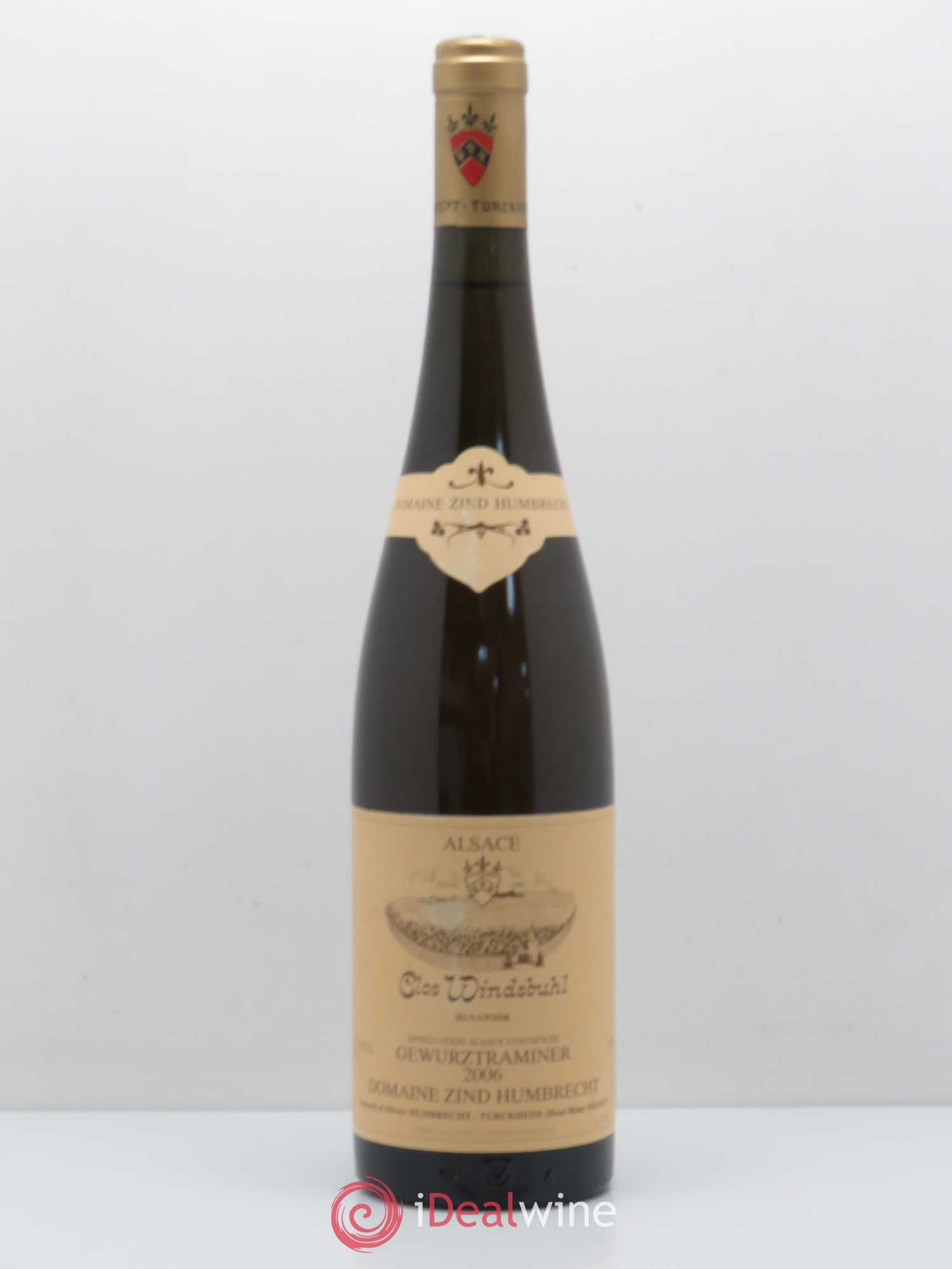 Alsace Gewurztraminer Clos Windsbuhl Zind-Humbrecht (Domaine) 2006 - Lot de 1 bouteille - 0