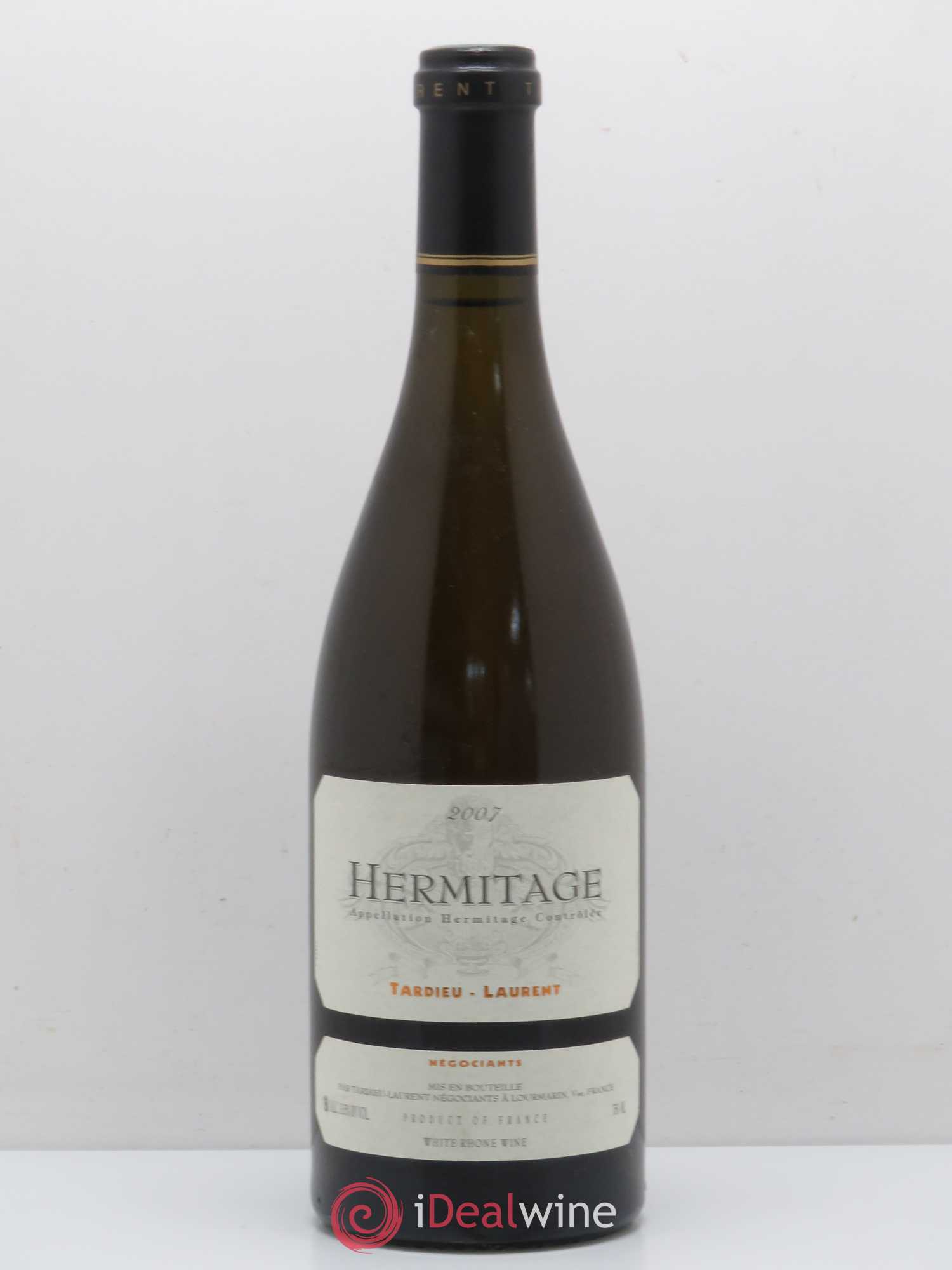 Hermitage Tardieu-Laurent Famille Tardieu 2007 - Lot de 1 bouteille - 0