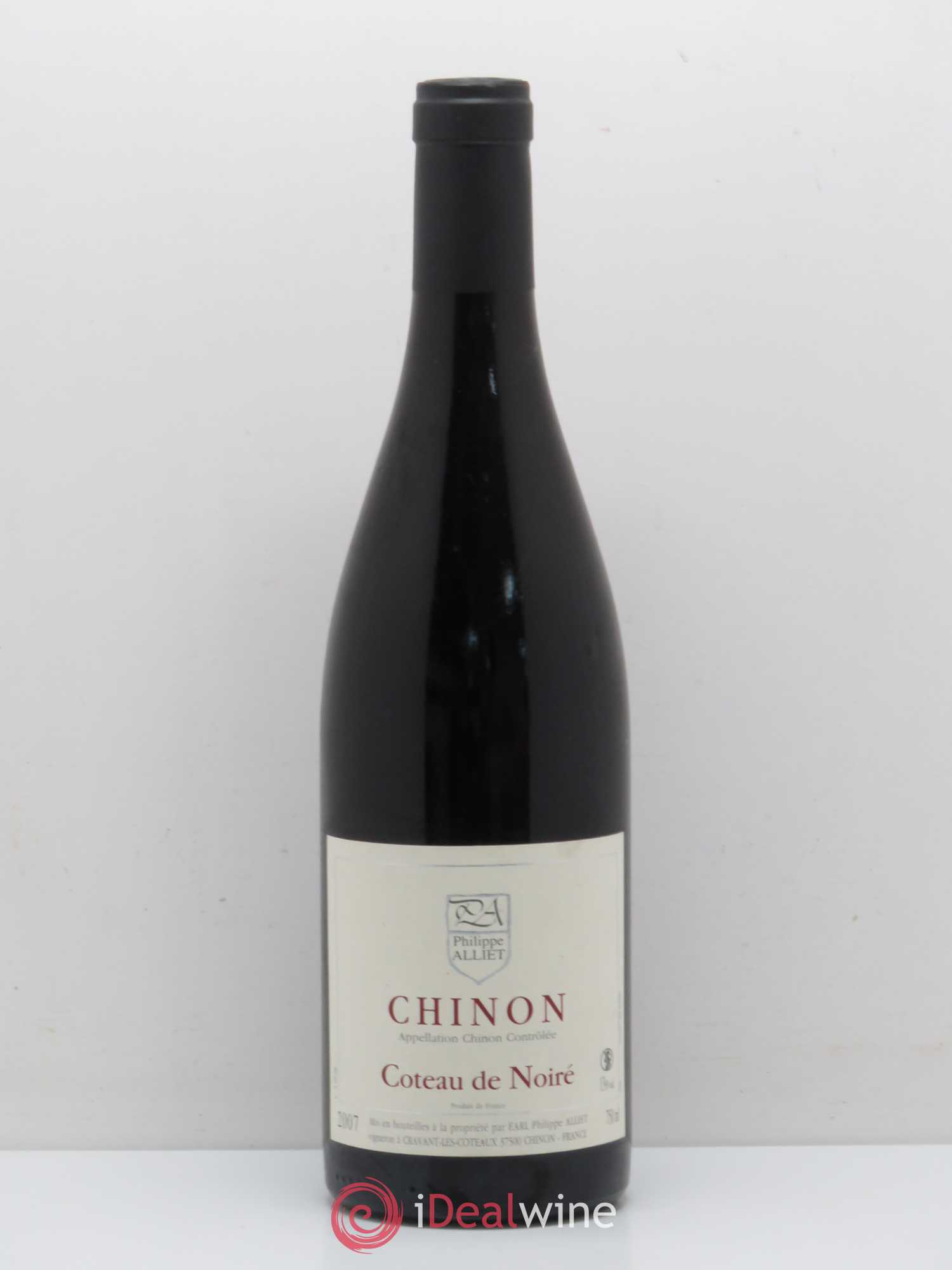 Chinon Coteau de Noiré Philippe Alliet 2007 - Lot de 1 bouteille - 0