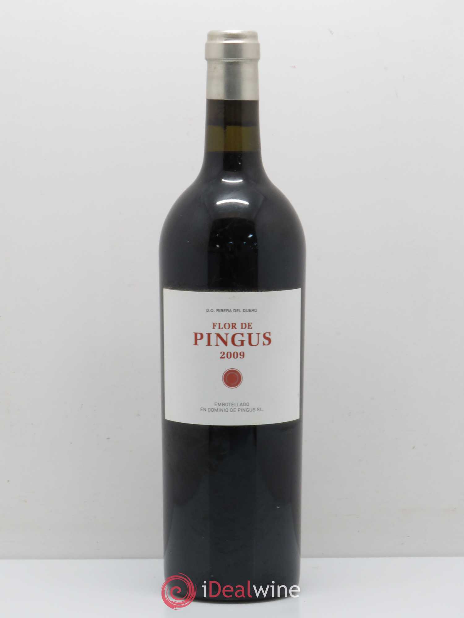 Ribera Del Duero Flor de Pingus Dominio de Pingus - Peter Sisseck 2009 - Lot de 1 bouteille - 0