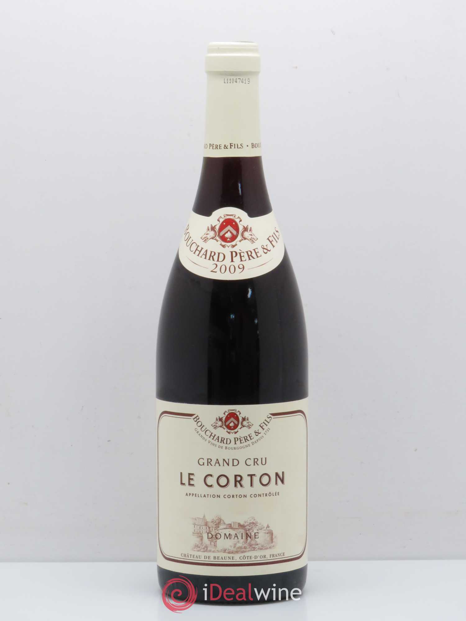 Corton Grand Cru Le Corton Bouchard Père & Fils 2009 - Lot de 1 bouteille - 0
