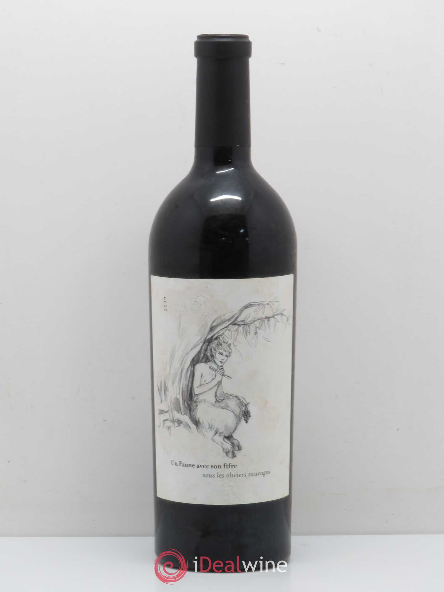 Côtes Catalanes (anciennement IGP Pyrénées Orientales) Clos des Fées Un faune avec son Fifre Hervé Bizeul 2009 - Lot de 1 bouteille - 0