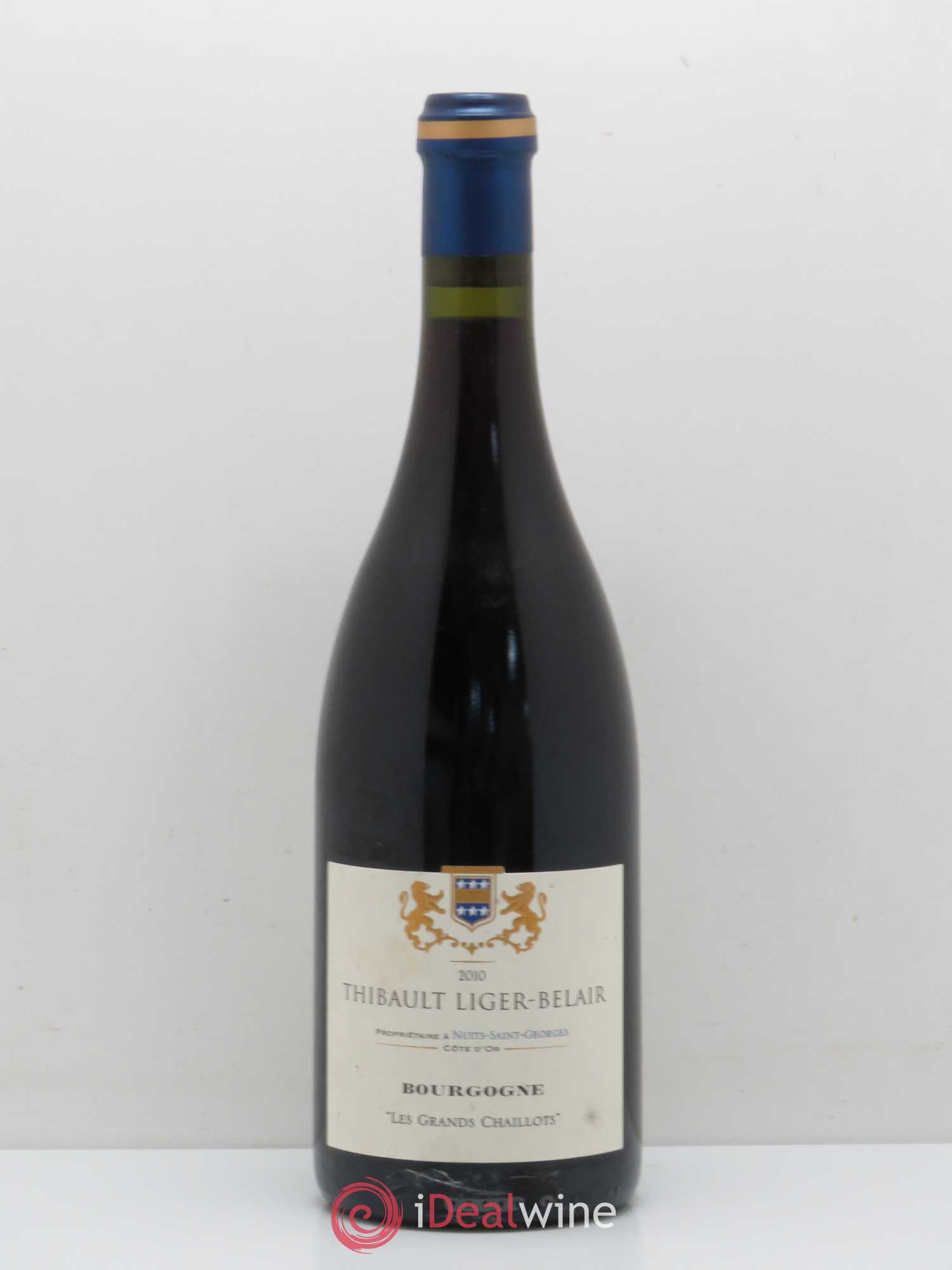 Bourgogne Thibault Liger Belair Les Grands Chaillots 2010 - Posten von 1 Flasche - 0