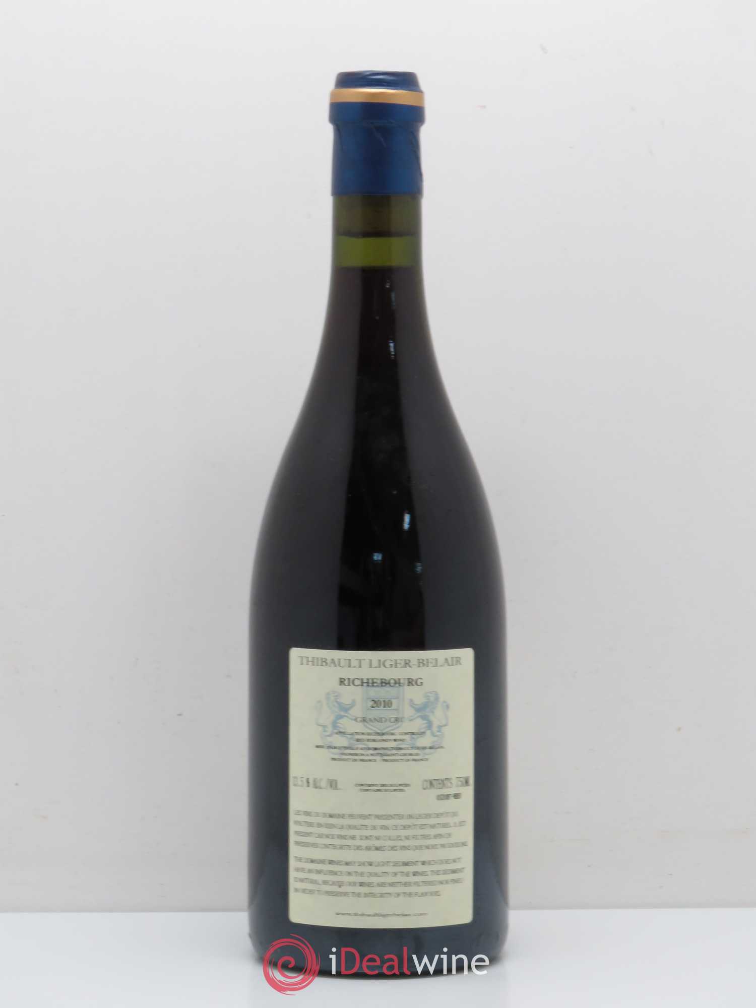 Richebourg Grand Cru Thibault Liger-Belair 2010 - Lot de 1 bouteille - 1