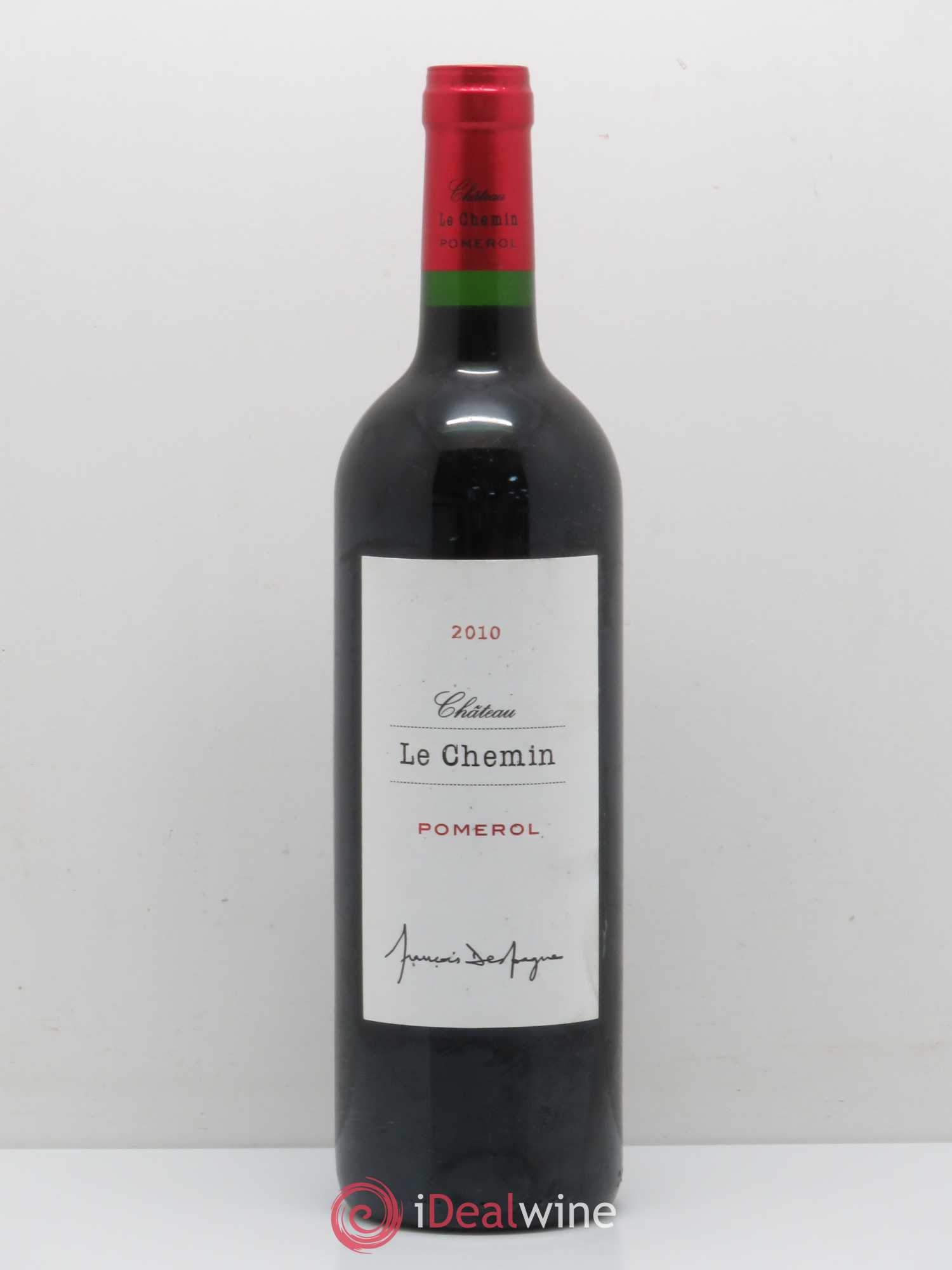 Pomerol Château Le Chemin (Bio) 2010 - Lot de 1 bouteille - 0