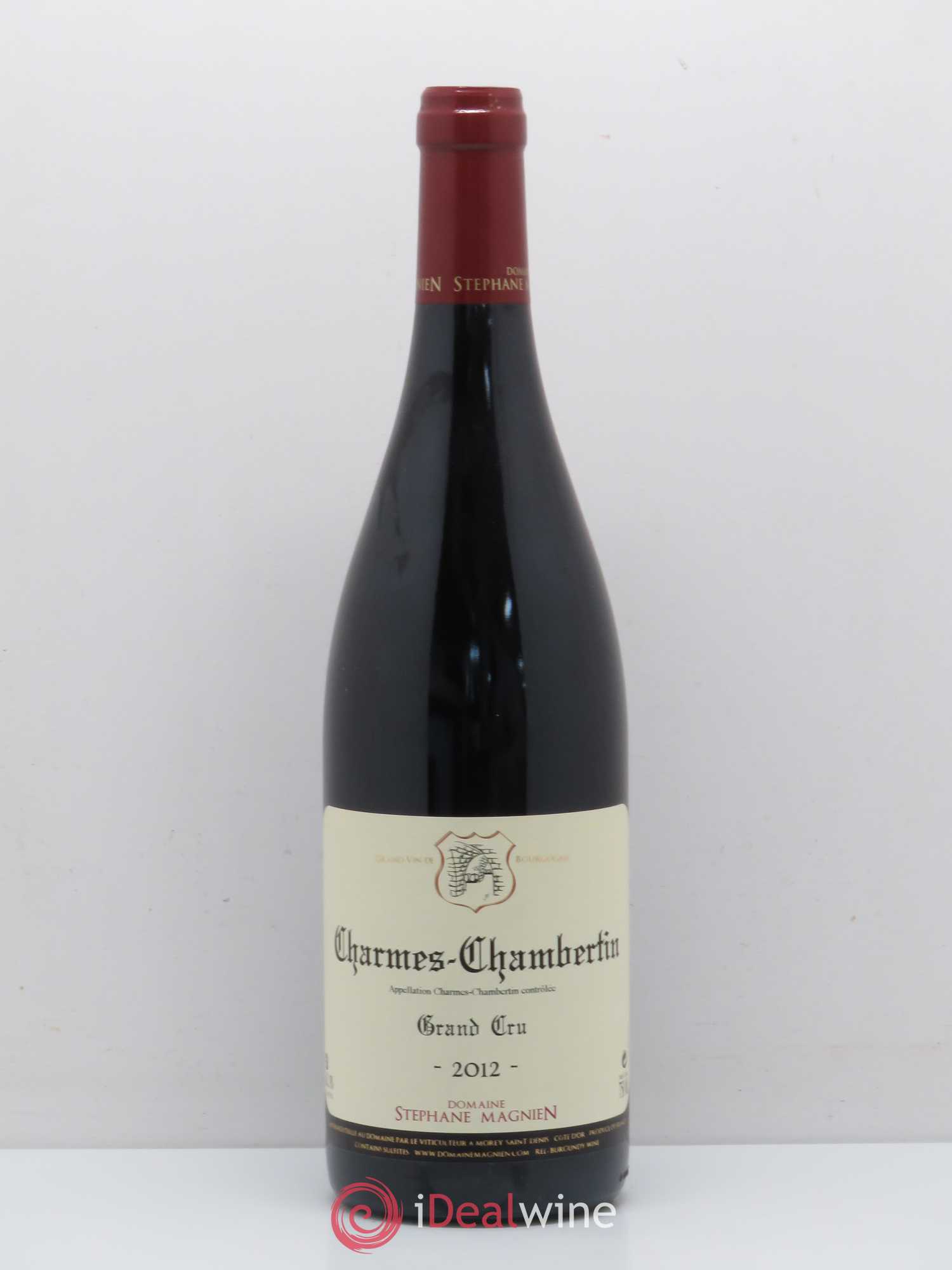 Charmes-Chambertin Grand Cru Stephane Magnien 2012 - Lot de 1 bouteille - 0