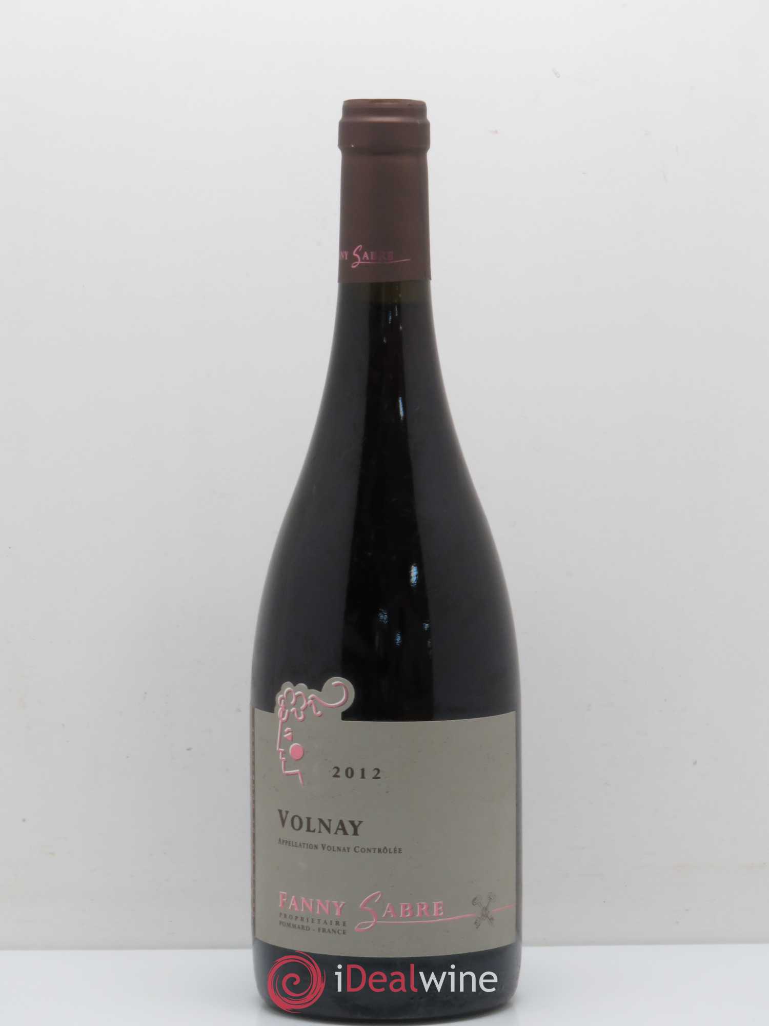 Volnay Fanny Sabre 2012 - Lot de 1 bouteille - 0