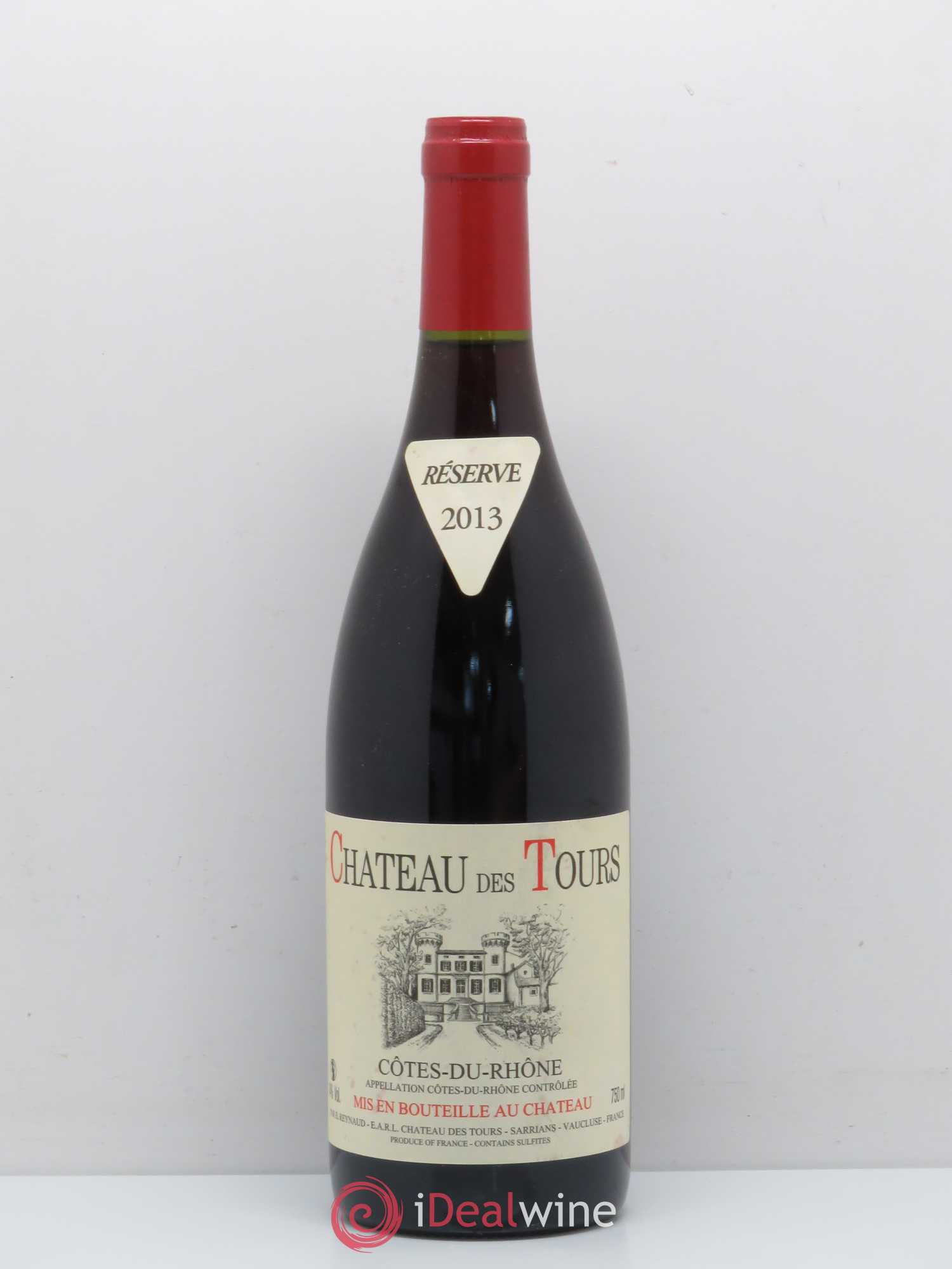 Côtes-du-Rhône Château des Tours Emmanuel Reynaud 2013 - Lot de 1 bouteille - 0
