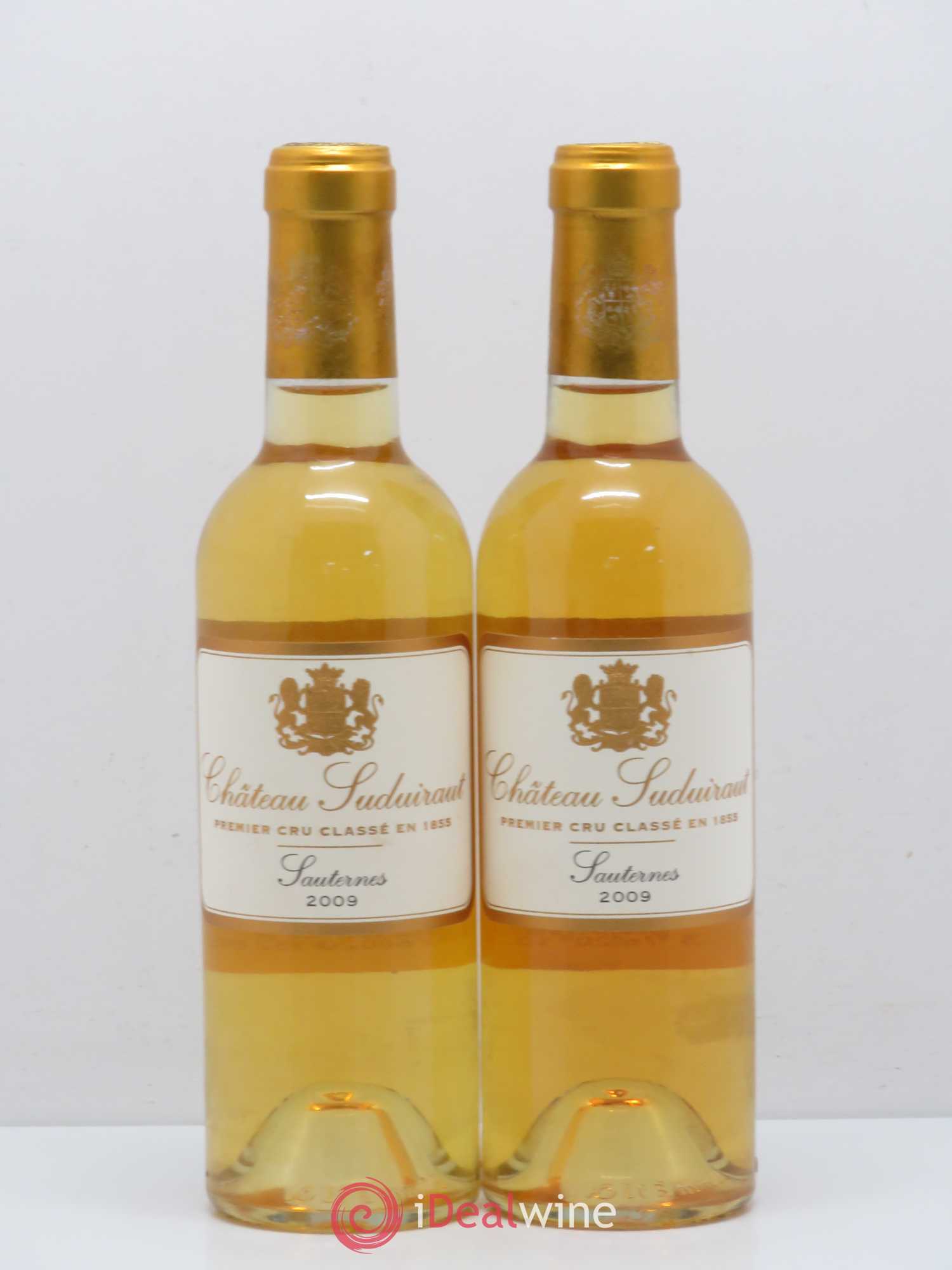 Château Suduiraut 1er Grand Cru Classé 2009 - Posten von 2 Demi-Flaschen - 0