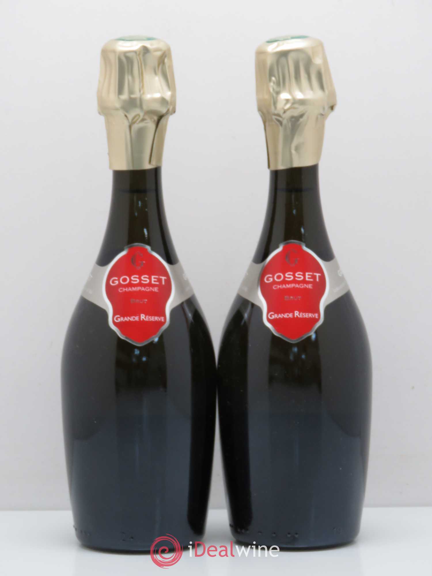Grande Réserve Gosset (no reserve) - Lot of 2 half-bottles - 0