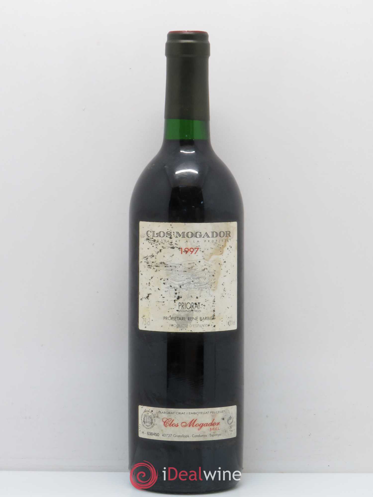 Priorat Clos Mogador DOCA René Barbier 1997 - Posten von 1 Flasche - 0