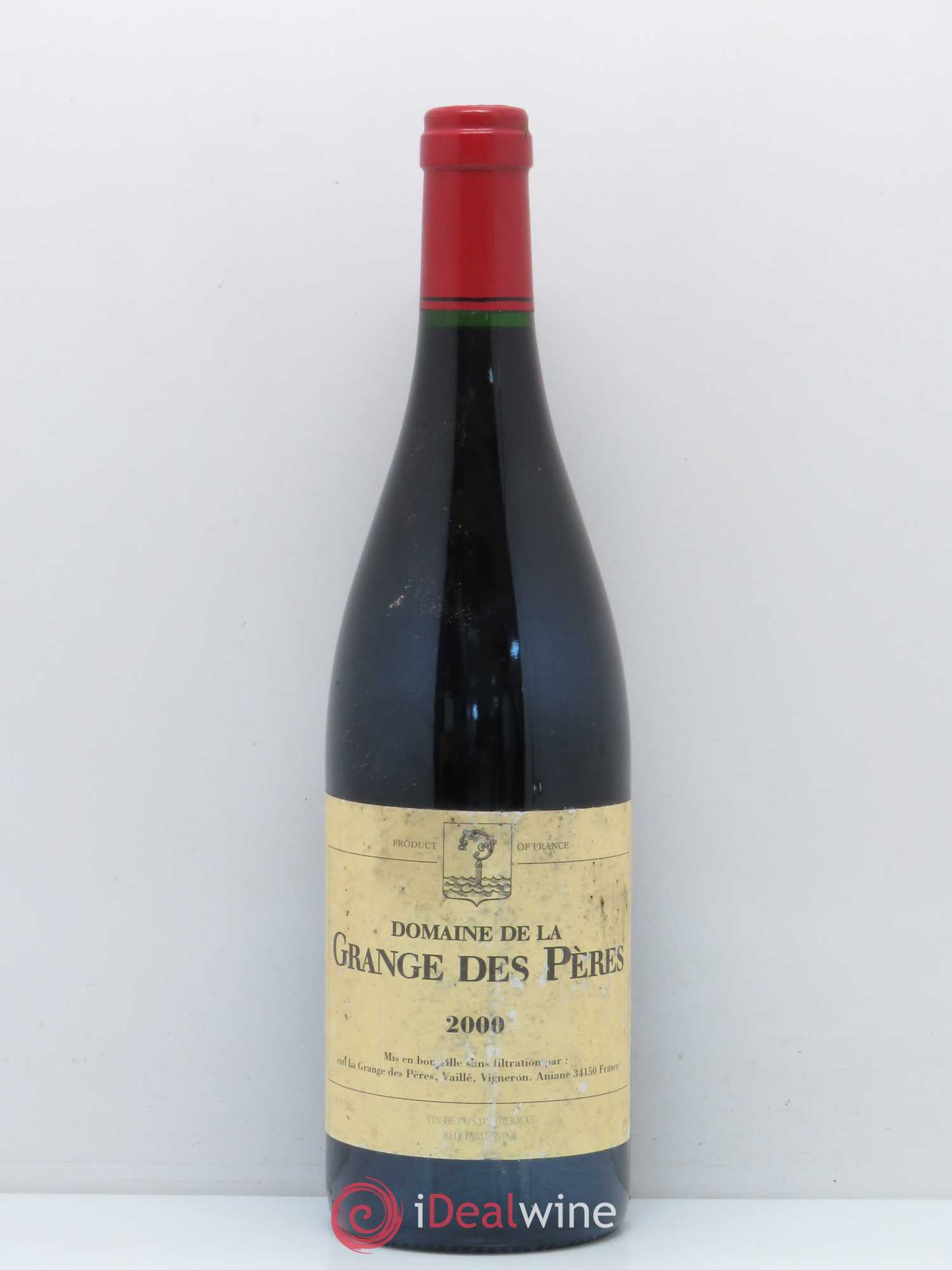 Pays d'Hérault Grange des Pères Laurent Vaillé 2000 - Lot de 1 bouteille - 0