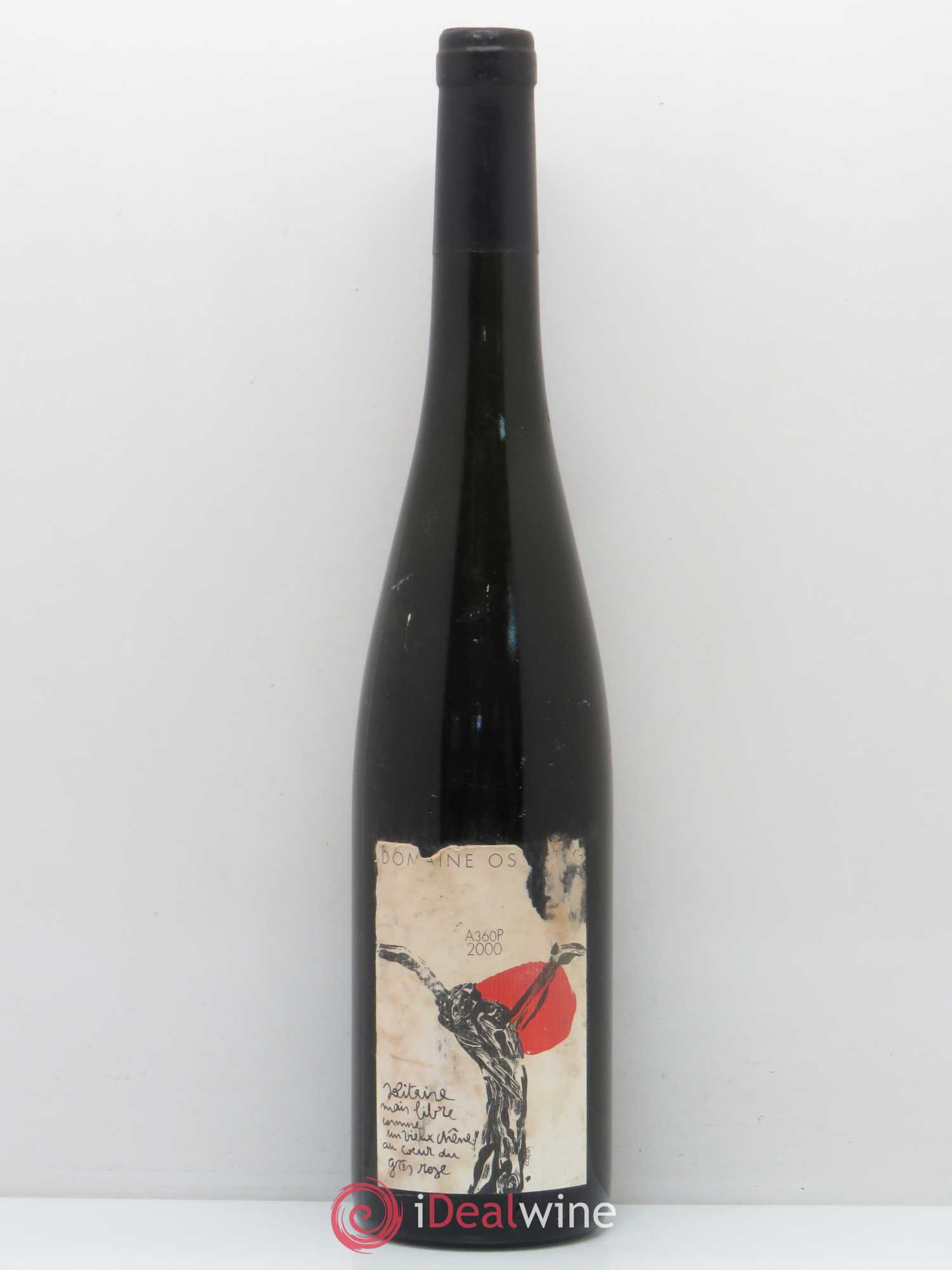 Alsace Pinot Gris Grand Cru Muenchberg A360P Ostertag (Domaine) 2000 - Lot de 1 bouteille - 0