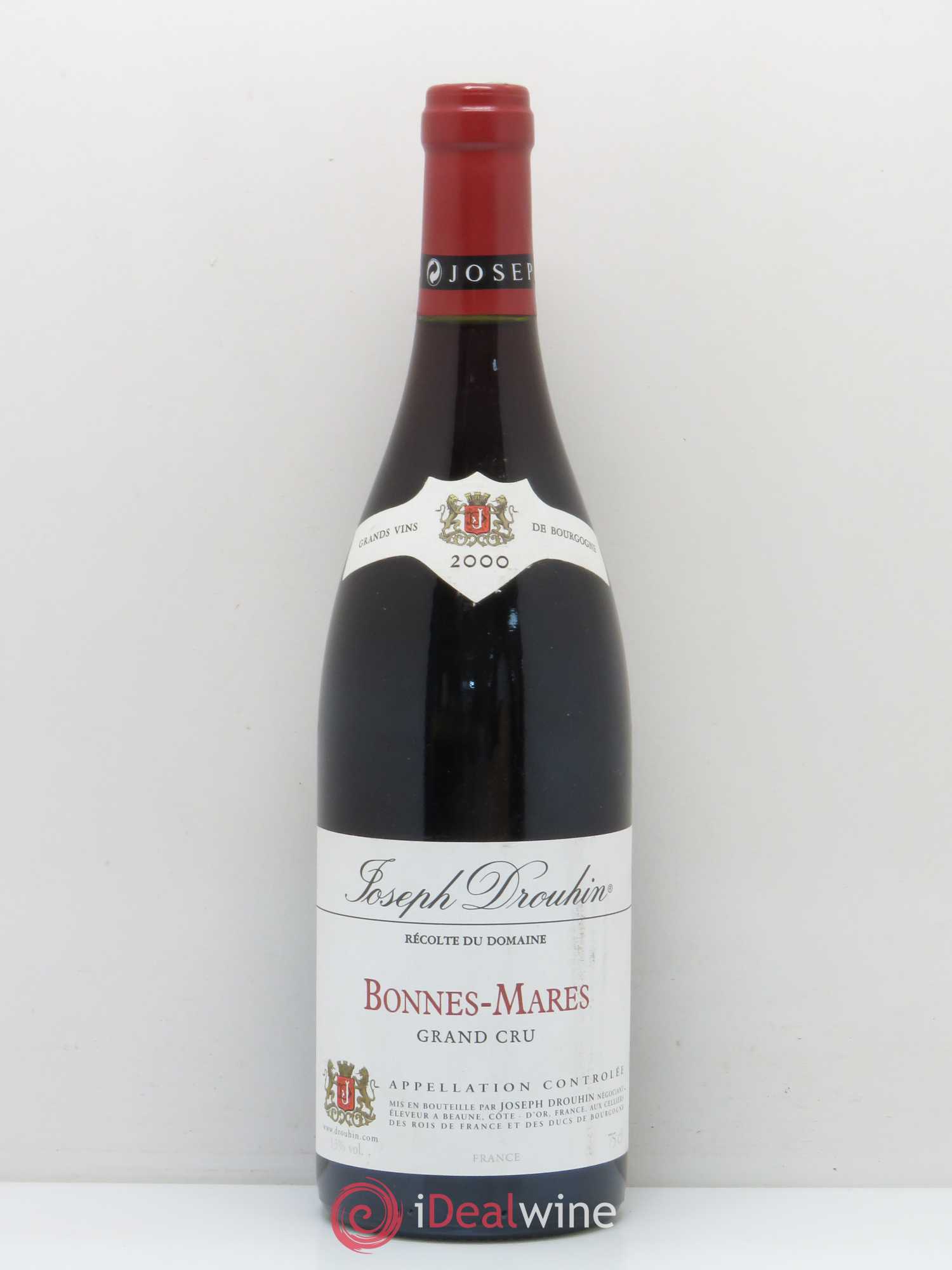 Bonnes-Mares Grand Cru Joseph Drouhin 2000 - Lot de 1 bouteille - 0