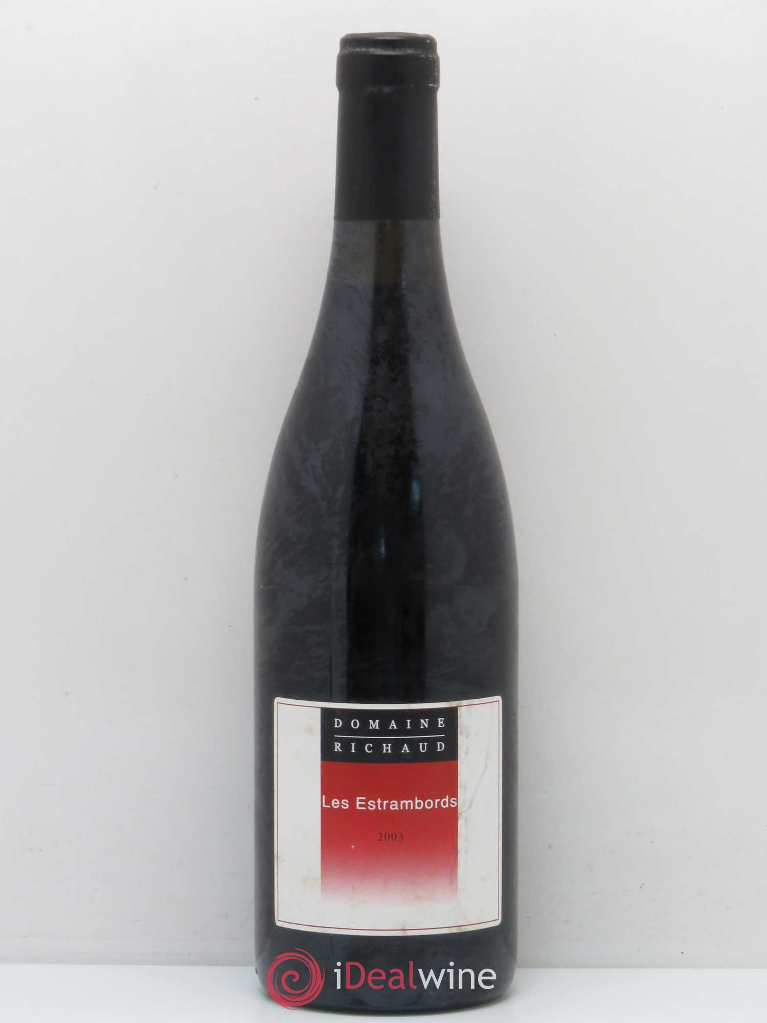 Cairanne Les Estrambords Marcel Richaud 2003 - Lot de 1 bouteille - 0