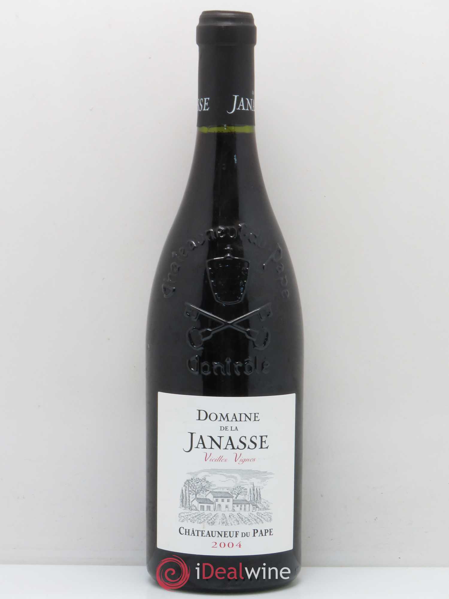Châteauneuf-du-Pape Cuvée Vieilles Vignes La Janasse (Domaine de) 2004 - Lot de 1 bouteille - 0