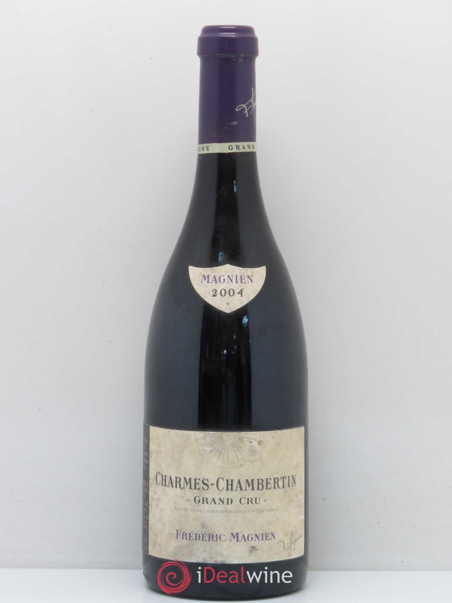 Charmes-Chambertin Grand Cru Frédéric Magnien 2004 - Lot de 1 bouteille - 0