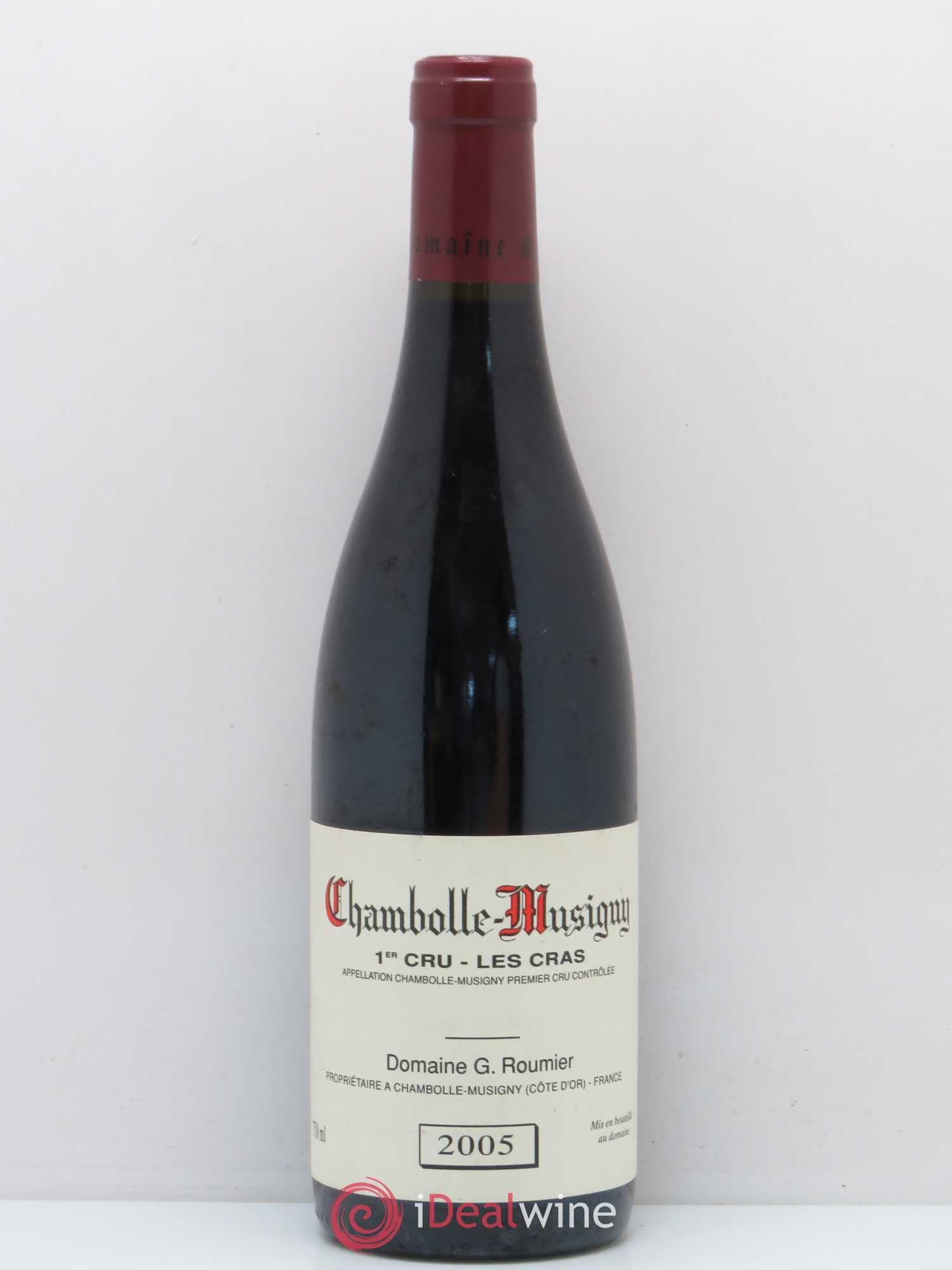 Chambolle-Musigny 1er Cru Les Cras Georges Roumier (Domaine) 2005 - Lot de 1 bouteille - 0