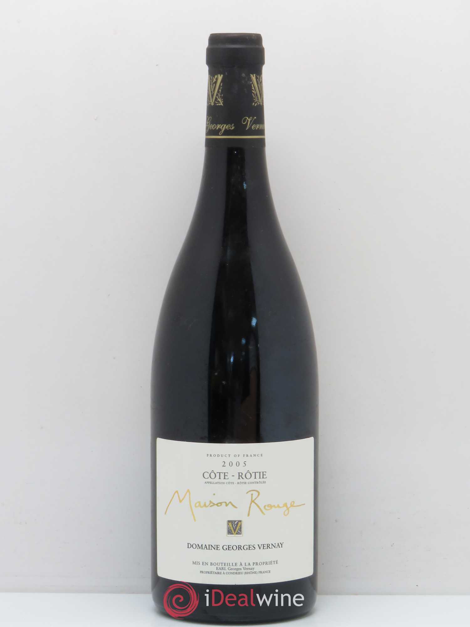 Côte-Rôtie Maison Rouge Georges Vernay 2005 - Lot de 1 bouteille - 0