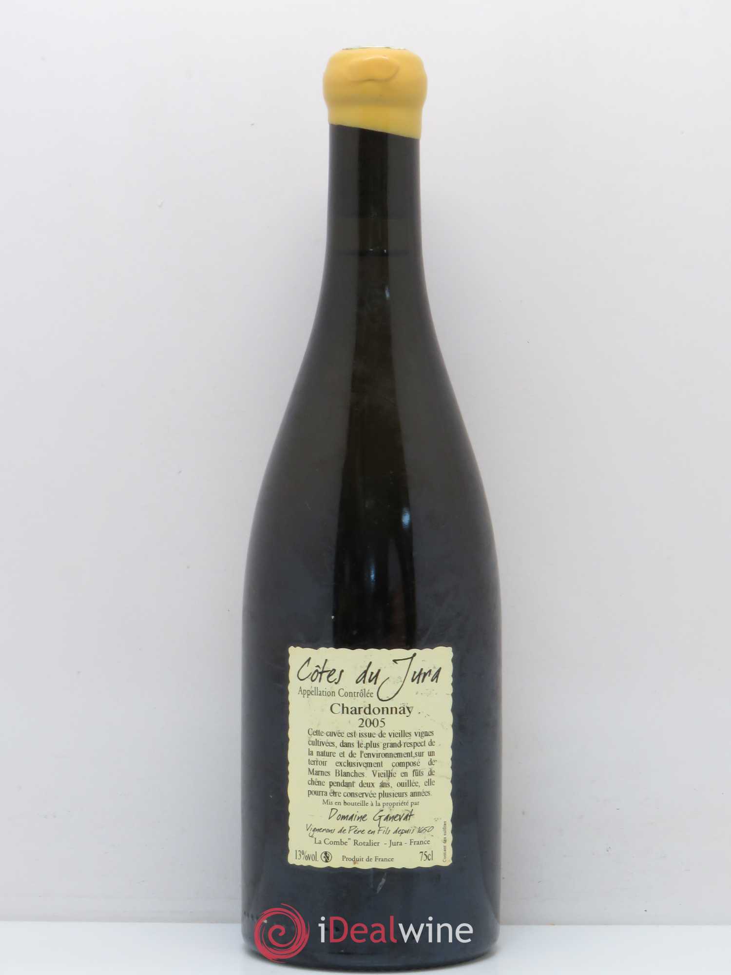 Côtes du Jura Les Grands Teppes Vieilles Vignes Jean-François Ganevat (Domaine) 2005 - Lot de 1 bouteille - 1