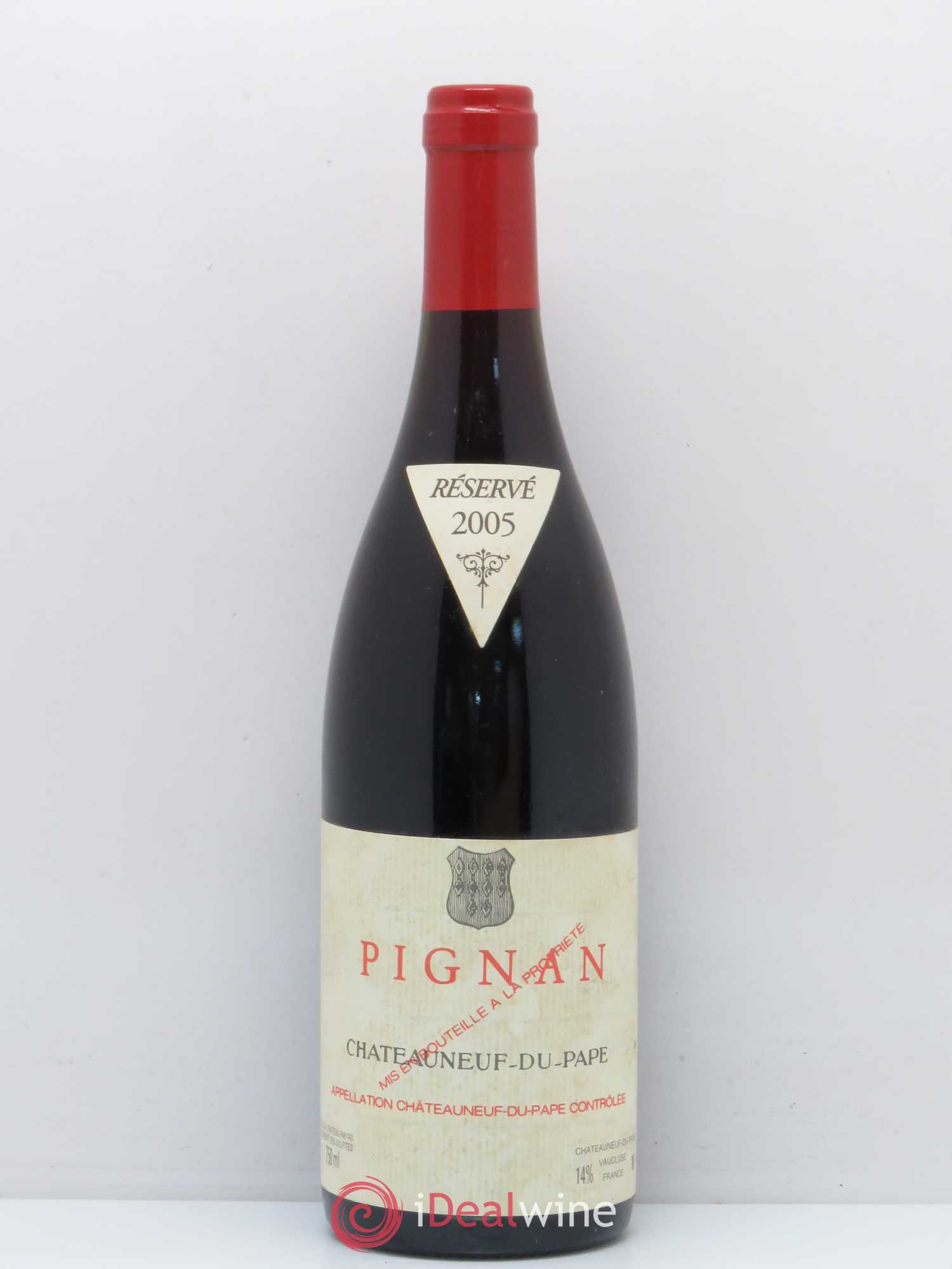 Châteauneuf-du-Pape Pignan Emmanuel Reynaud 2005 - Lot de 1 bouteille - 0