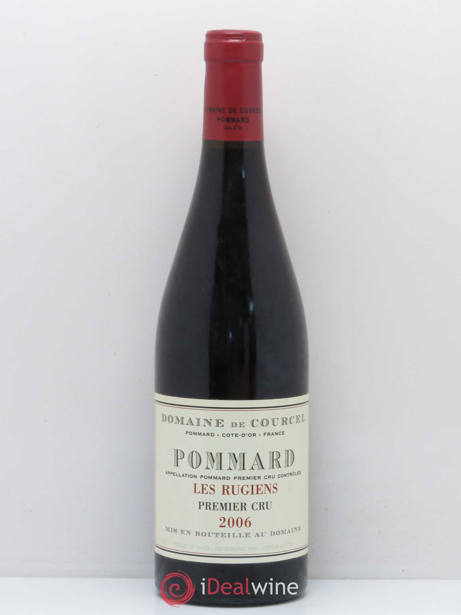 Pommard 1er Cru Les Rugiens de Courcel (Domaine) 2006 - Lot de 1 bouteille - 0