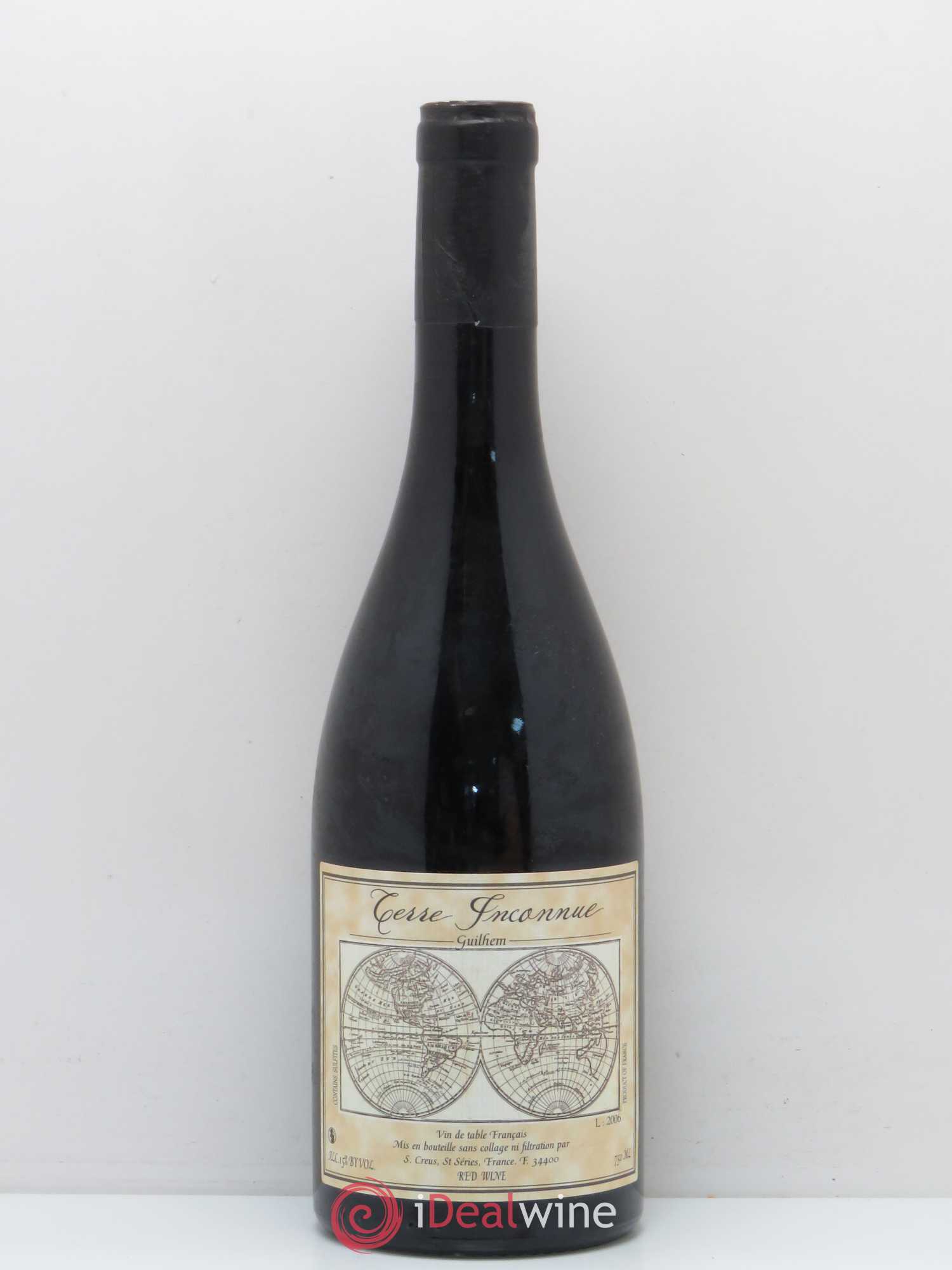 Vin de table Guilhem Terre Inconnue 2006 - Posten von 1 Flasche - 0
