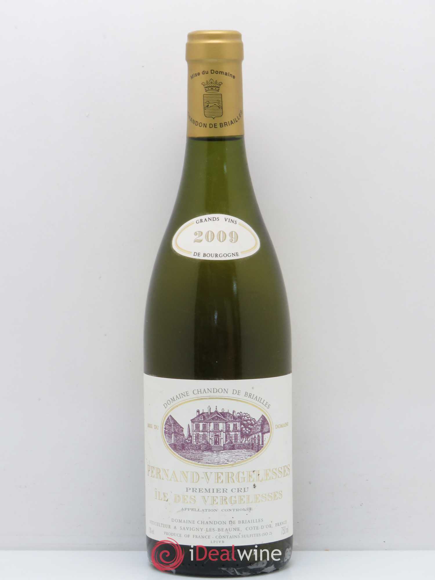 Pernand-Vergelesses 1er Cru 2009 - Lot de 1 bouteille - 0