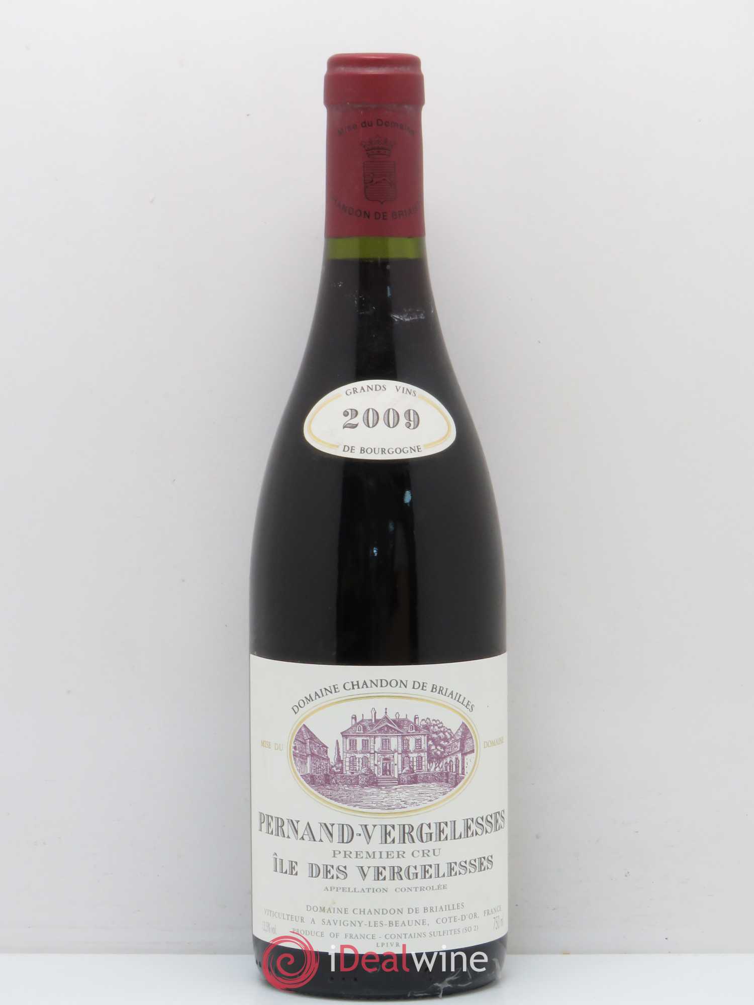 Pernand-Vergelesses 1er Cru Ile des Vergelesses Domaine Chandon de Briailles 2009 - Posten von 1 Flasche - 0