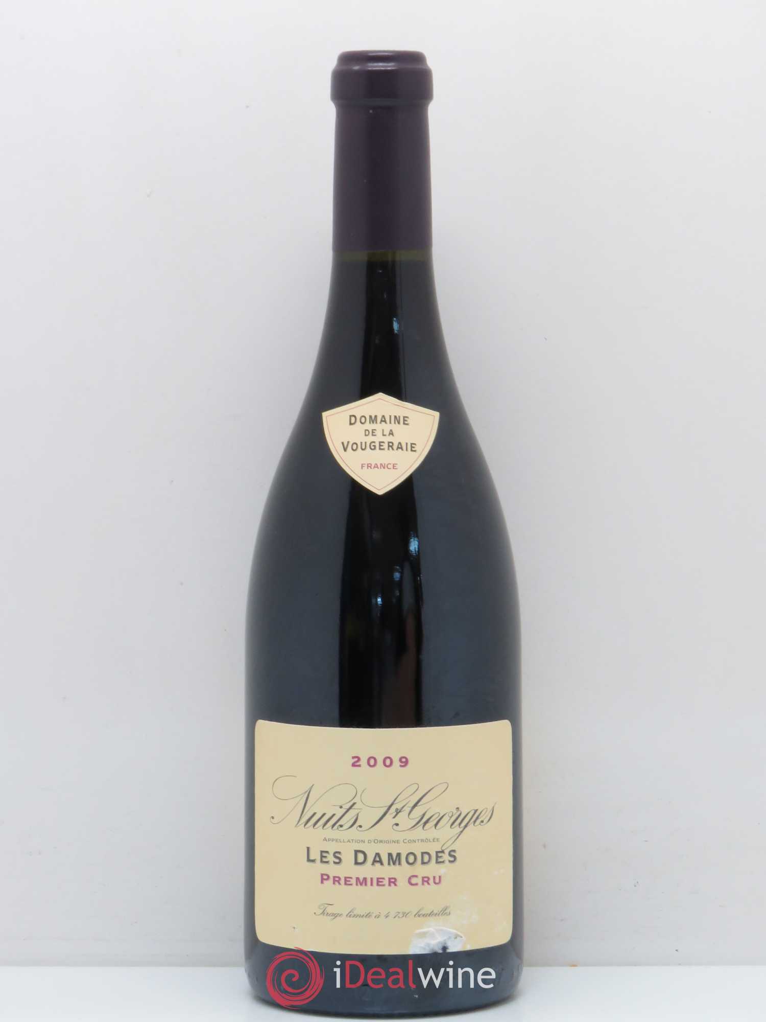Nuits-Saint-Georges 1er Cru Les Damodes Domaine de La Vougeraie 2009 - Posten von 1 Flasche - 0