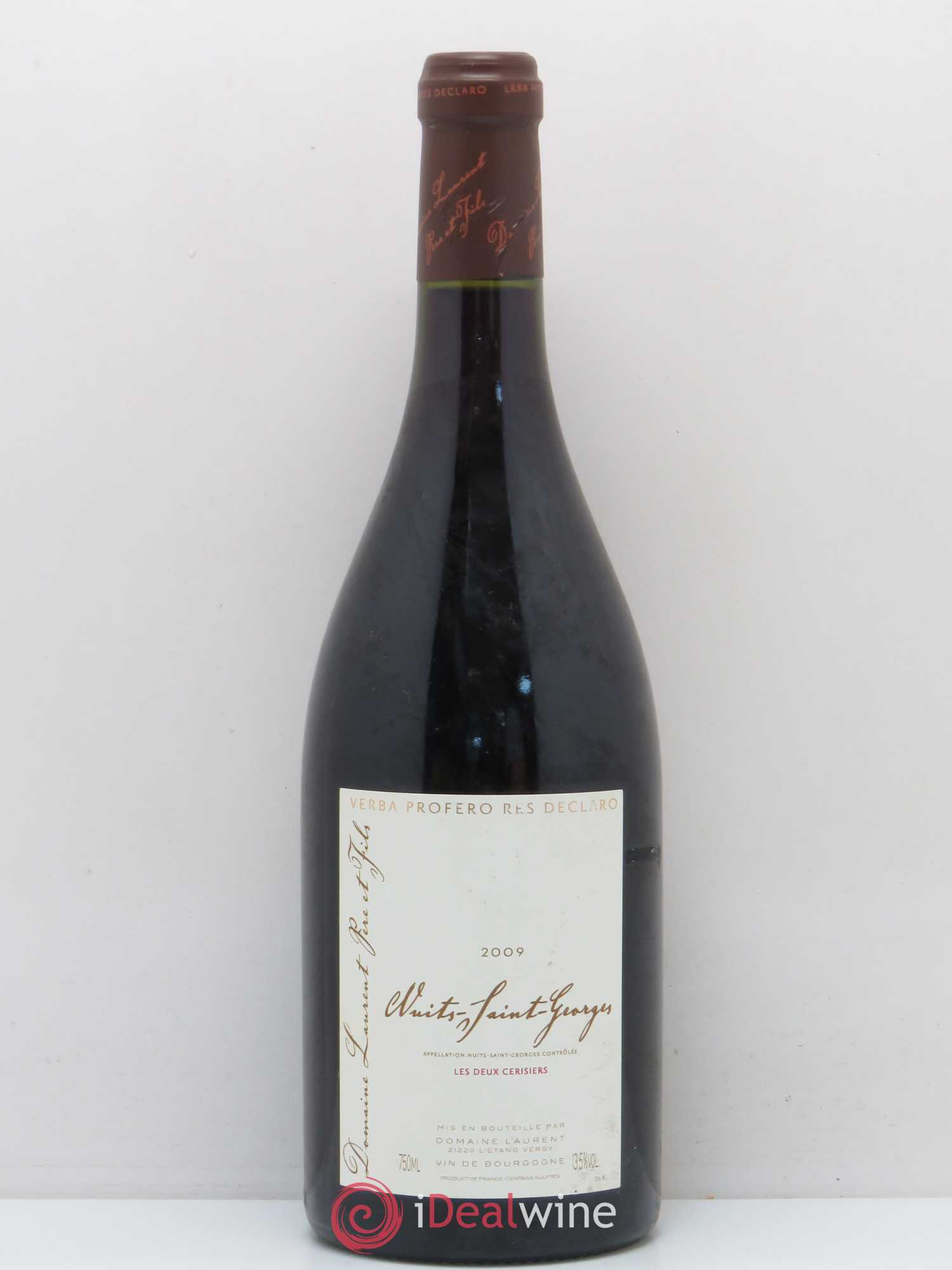 Nuits-Saint-Georges Les Deux Cerisiers Dominique Laurent 2009 - Posten von 1 Flasche - 0