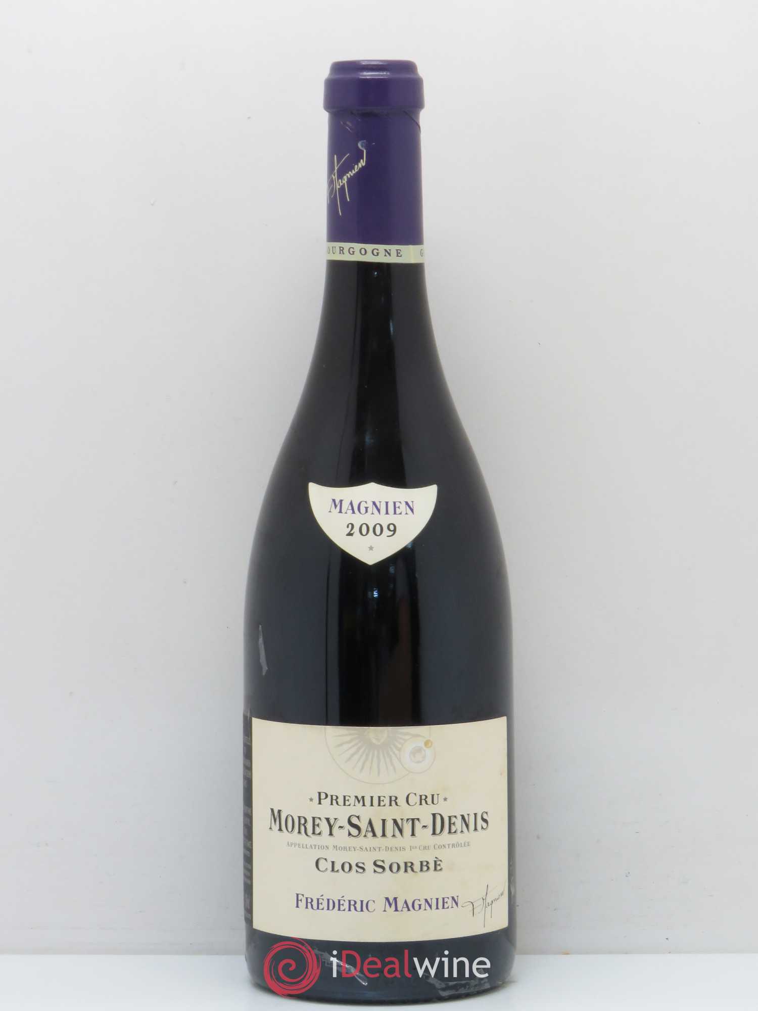 Morey-Saint-Denis 1er Cru Clos Sorbé Frederic Magnien 2009 - Lot de 1 bouteille - 0