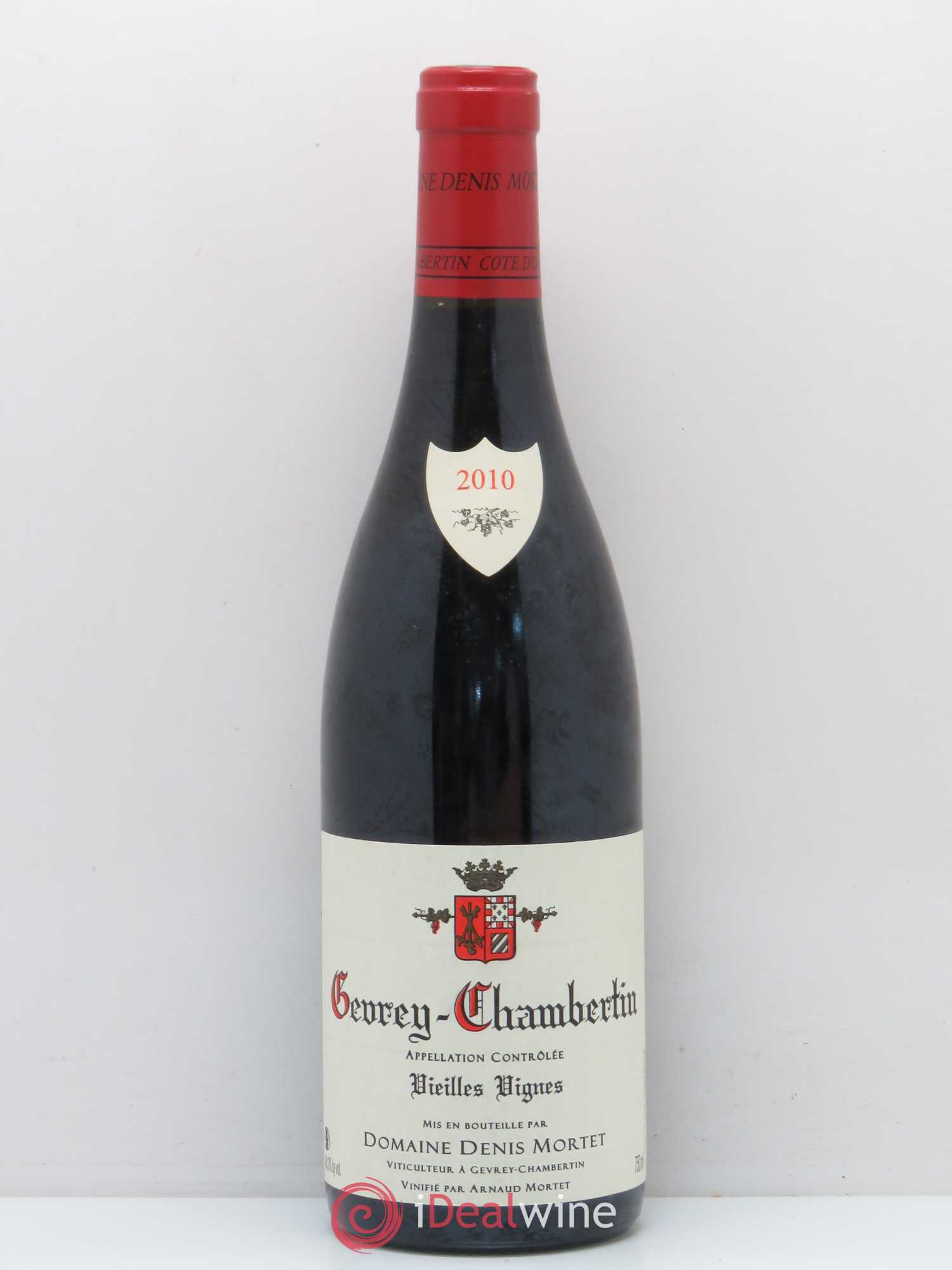 Gevrey-Chambertin Vieilles vignes Denis Mortet (Domaine) 2010 - Lot de 1 bouteille - 0