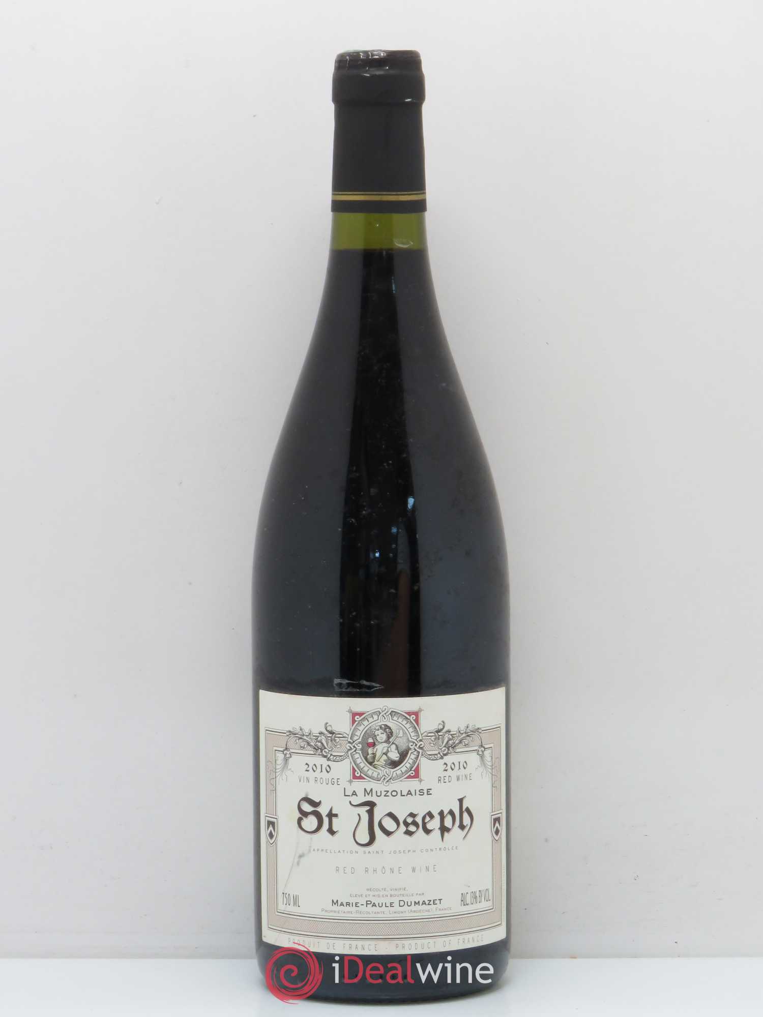 Saint-Joseph La Muzolaise Domaine Dumazet 2010 - Posten von 1 Flasche - 0