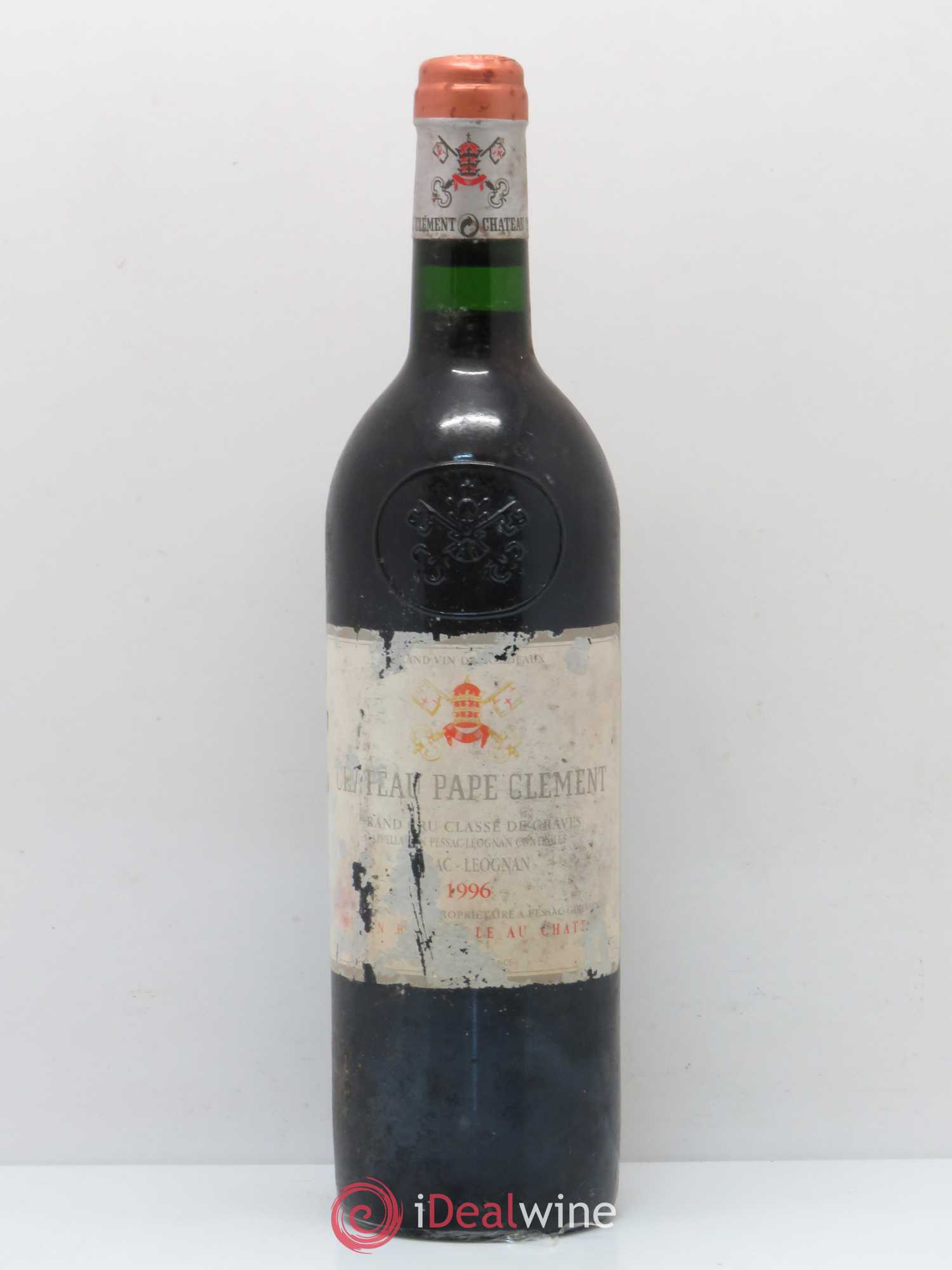 Château Pape Clément Cru Classé de Graves 1996 - Lot de 1 bouteille - 0